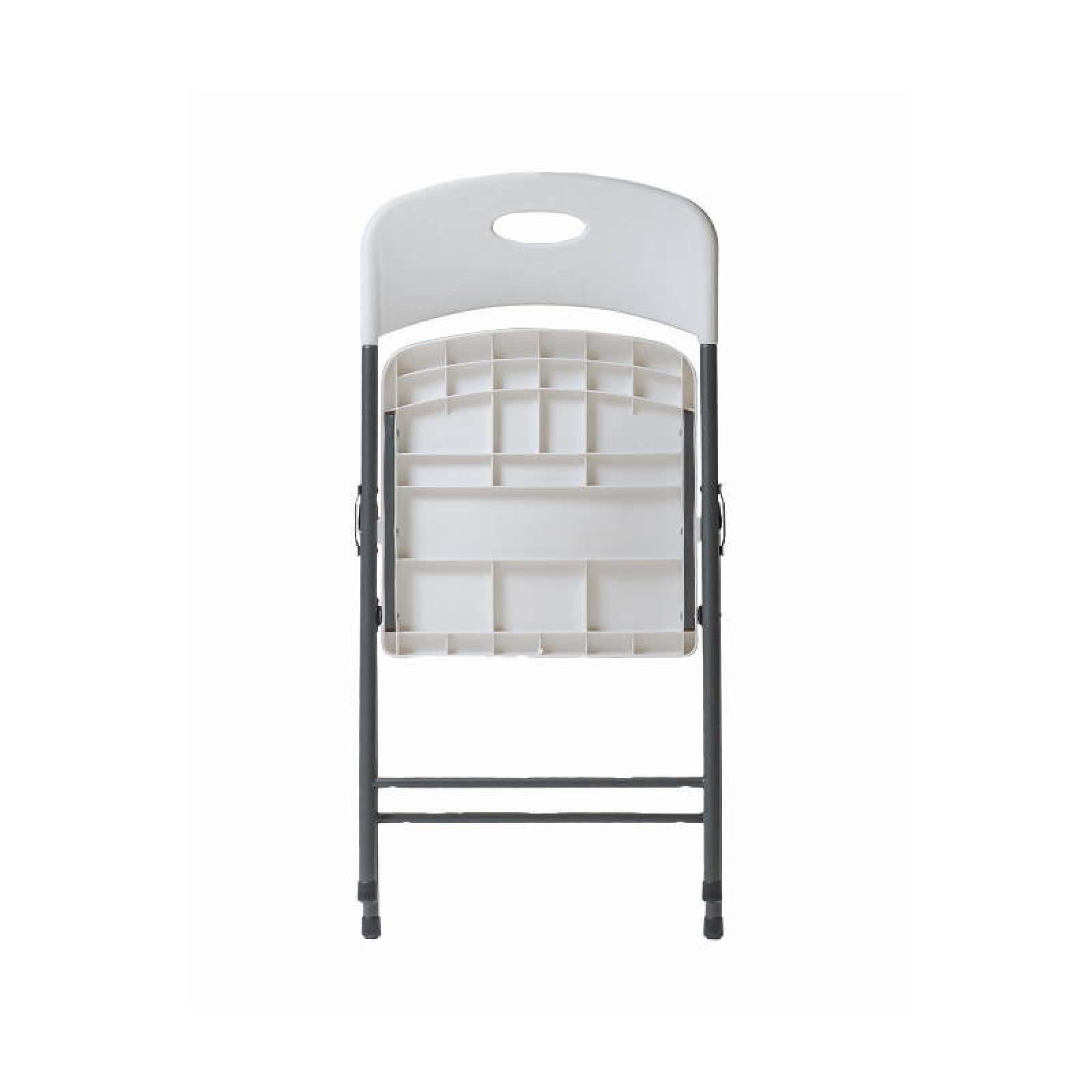 Silla Plegable para Eventos Exterior Blanca Zown NewStorm PC 26 WG
