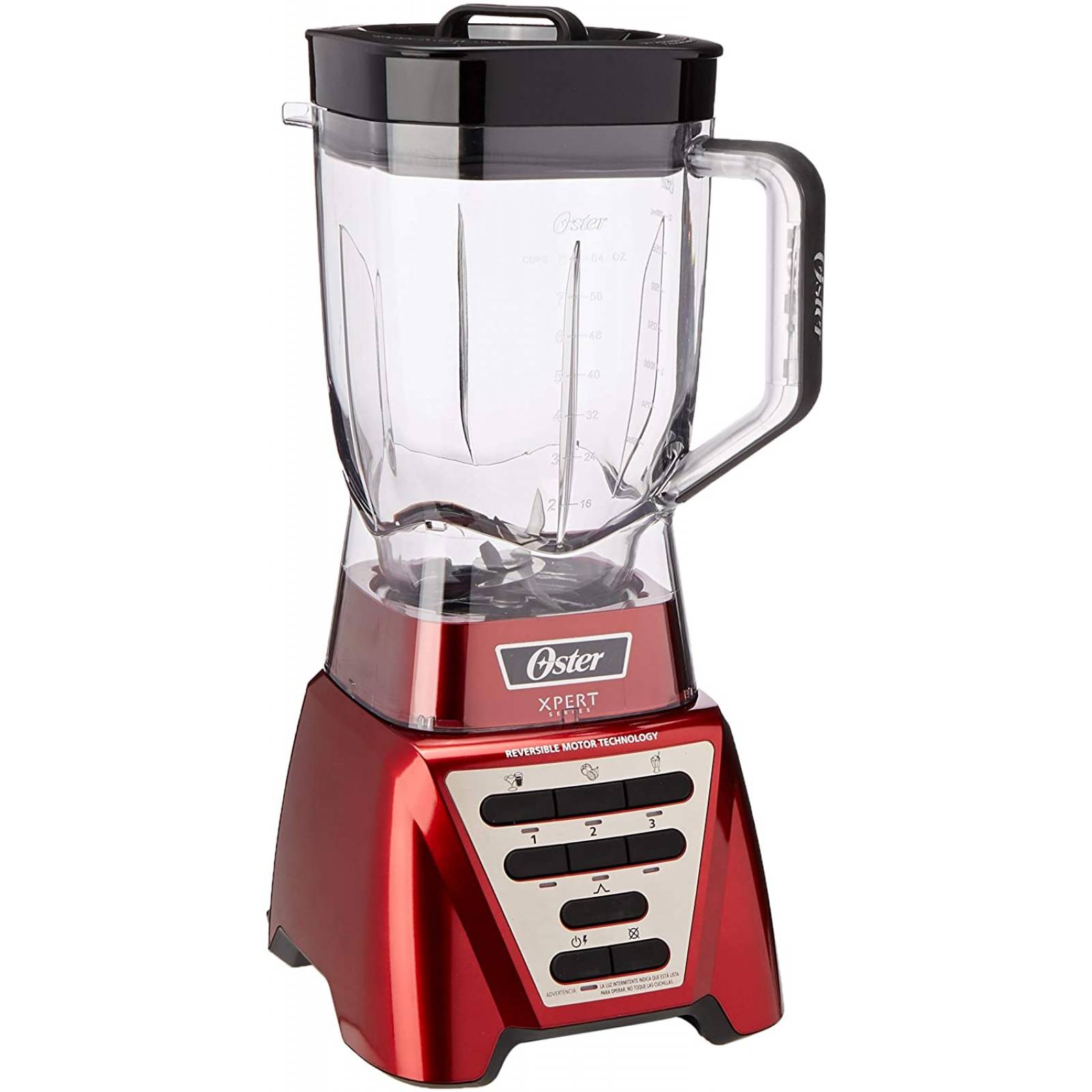 Licuadora Potente Oster 2 L 1100w Roja Vaso Tritan Experta