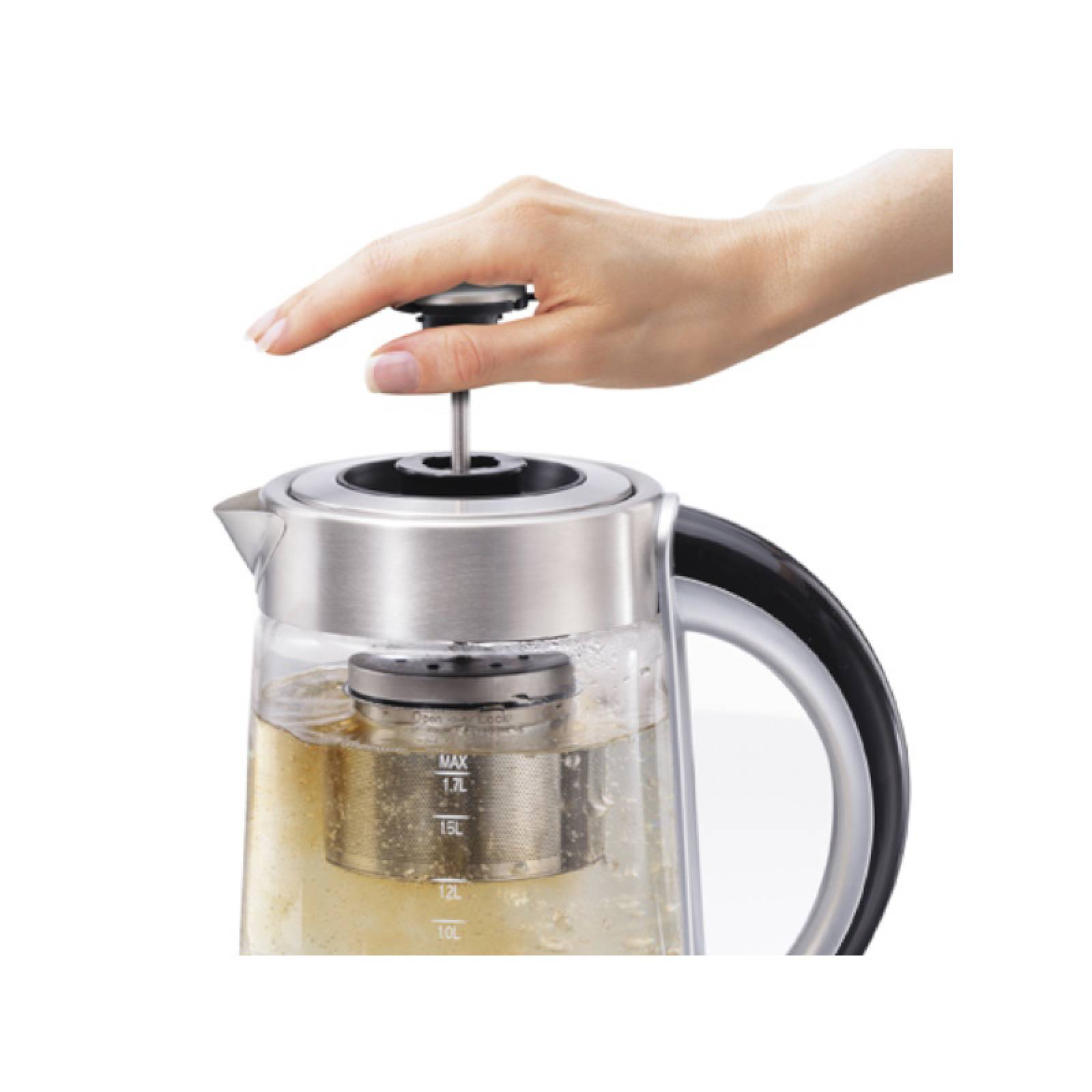 Hervidor Eléctrico de Vidrio con Infusor 1500 W Hamilton Beach