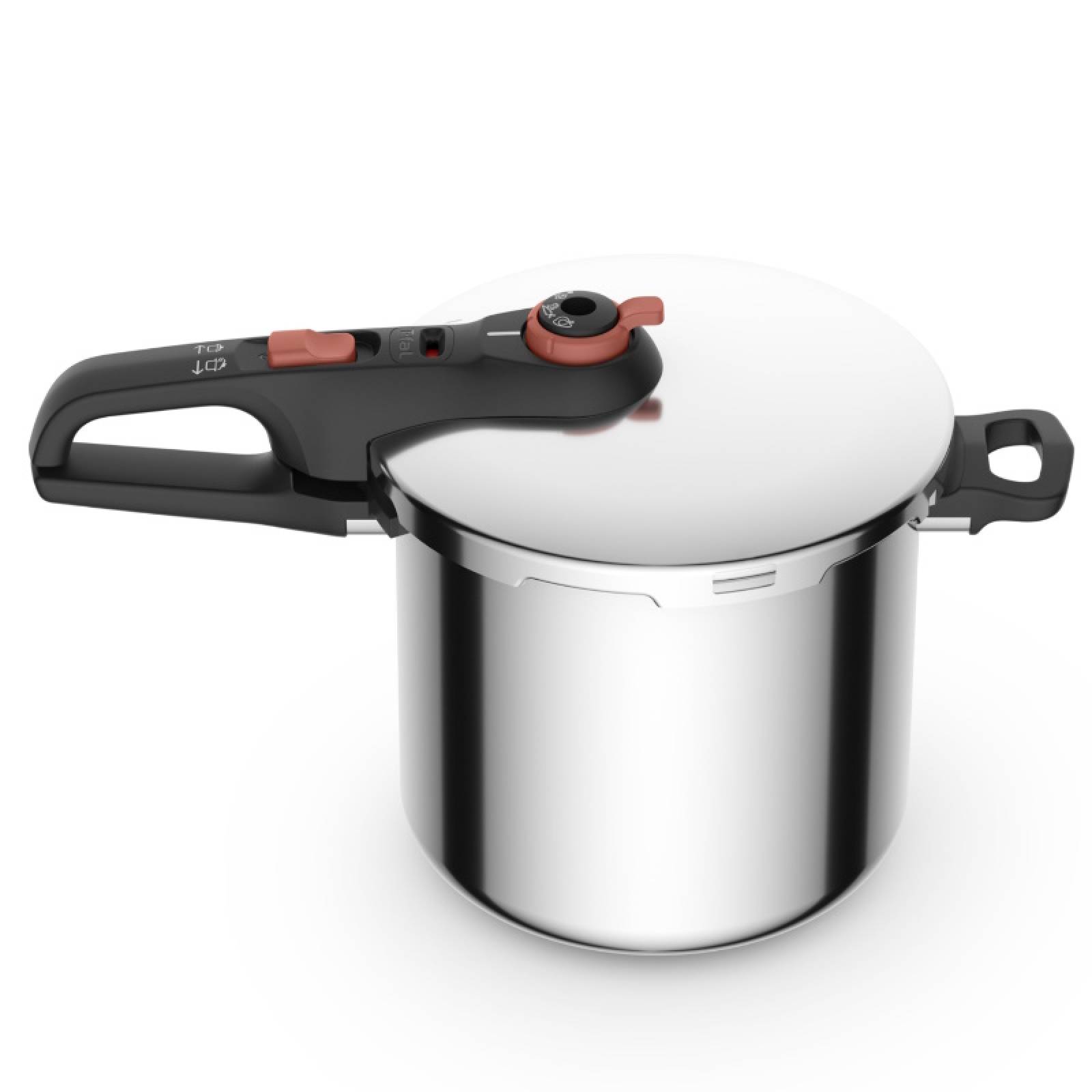 Olla de Presión 8 L Acero Inoxidable P2584403 Tefal T fal