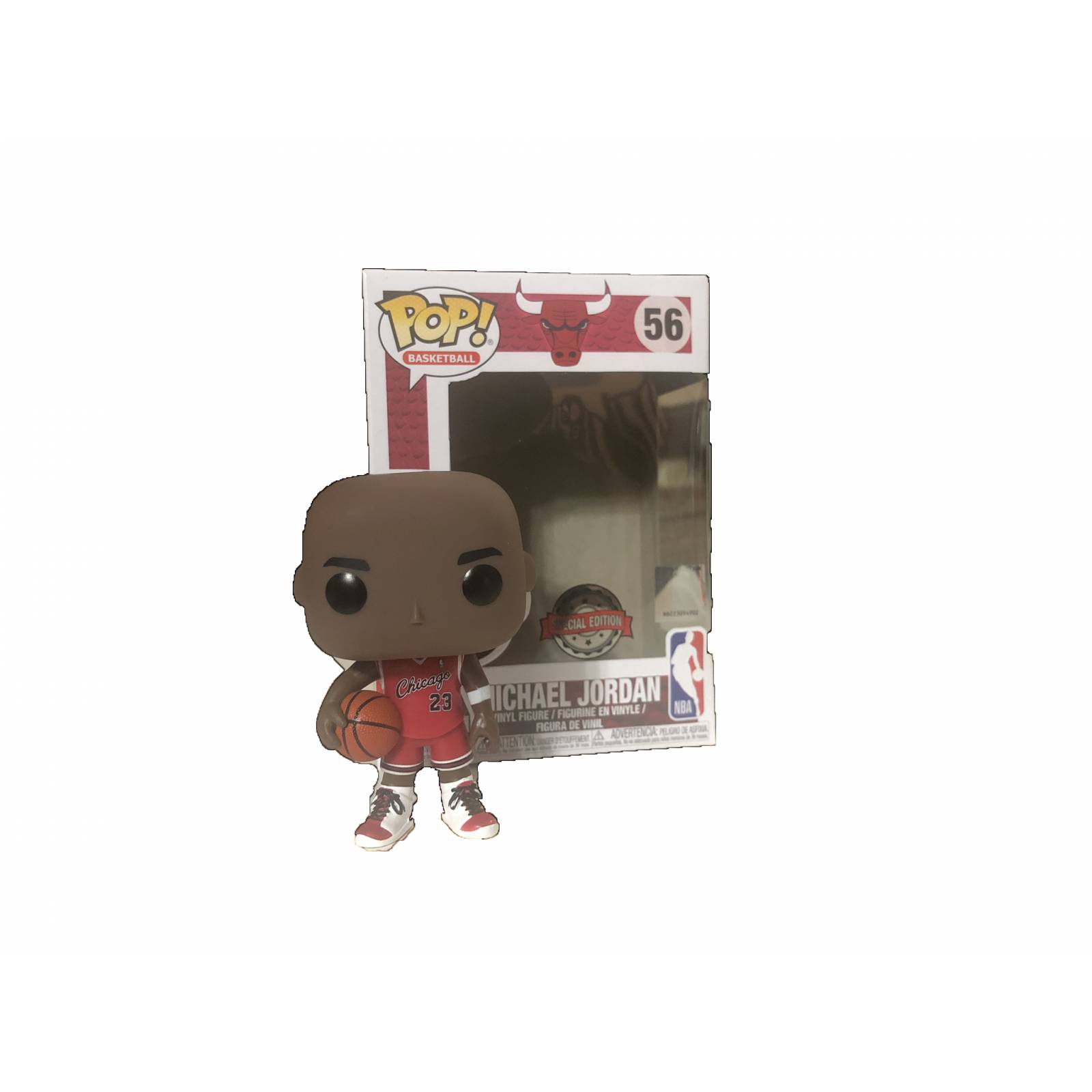Figura Funko Pop! Coleccionable Juguete de 10 cm: Basquetball Chicago Bulls Michael Jordan Edicion Especial 56