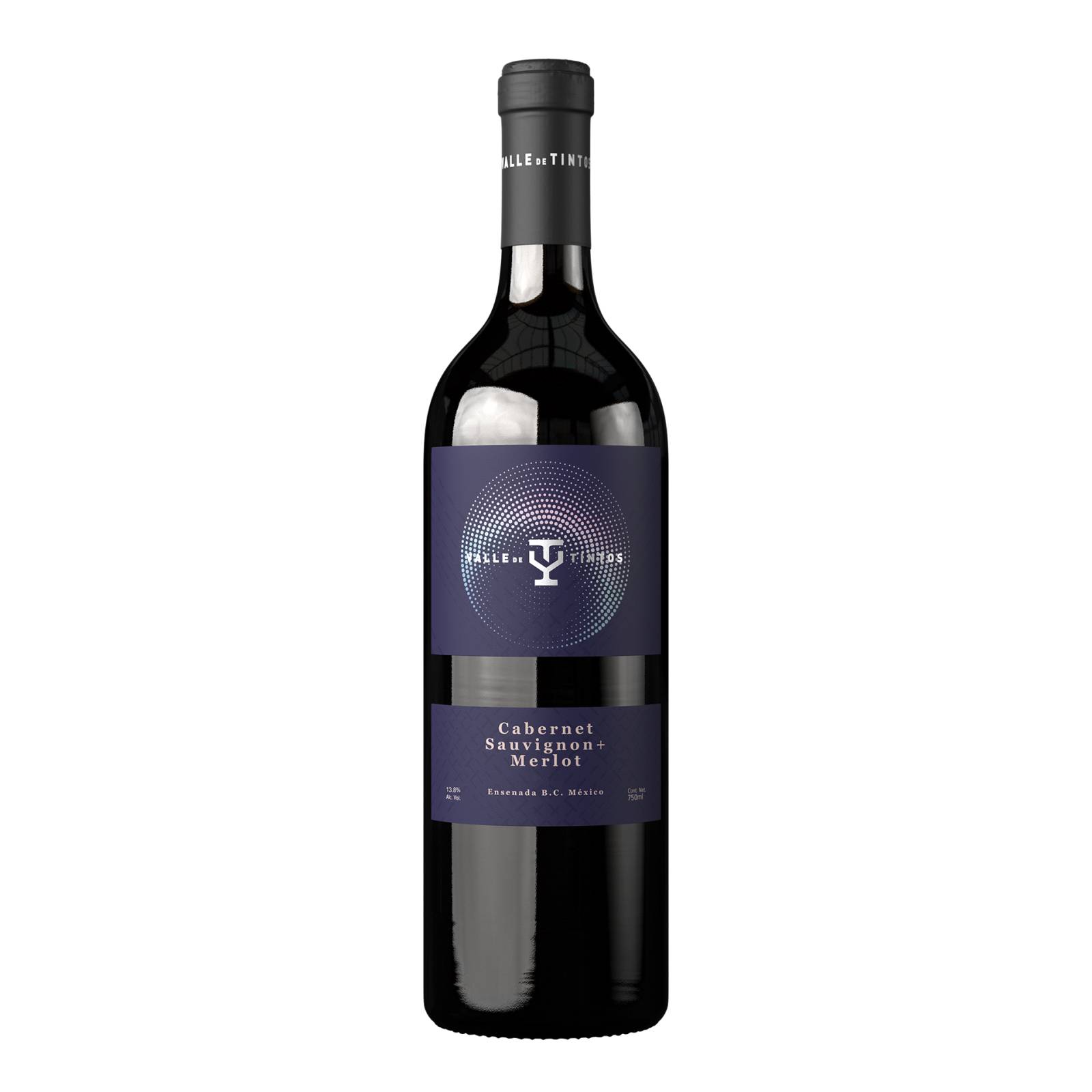 Vino Tinto Valle de Tintos Cabernet Sauvignon Merlot 750 ml