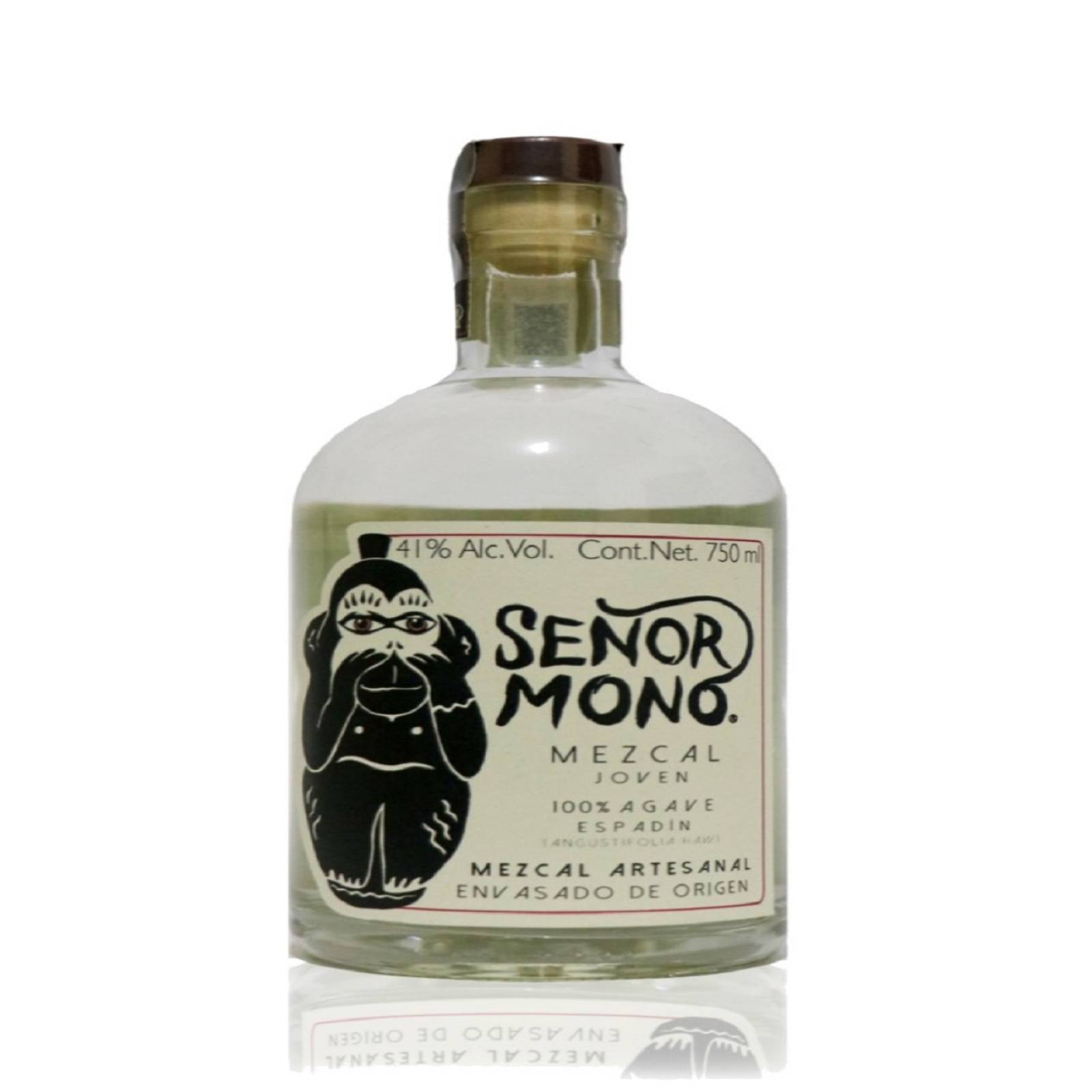 Señor Mono Mezcal Espadín 100% Agave 41% Vol 750 ml