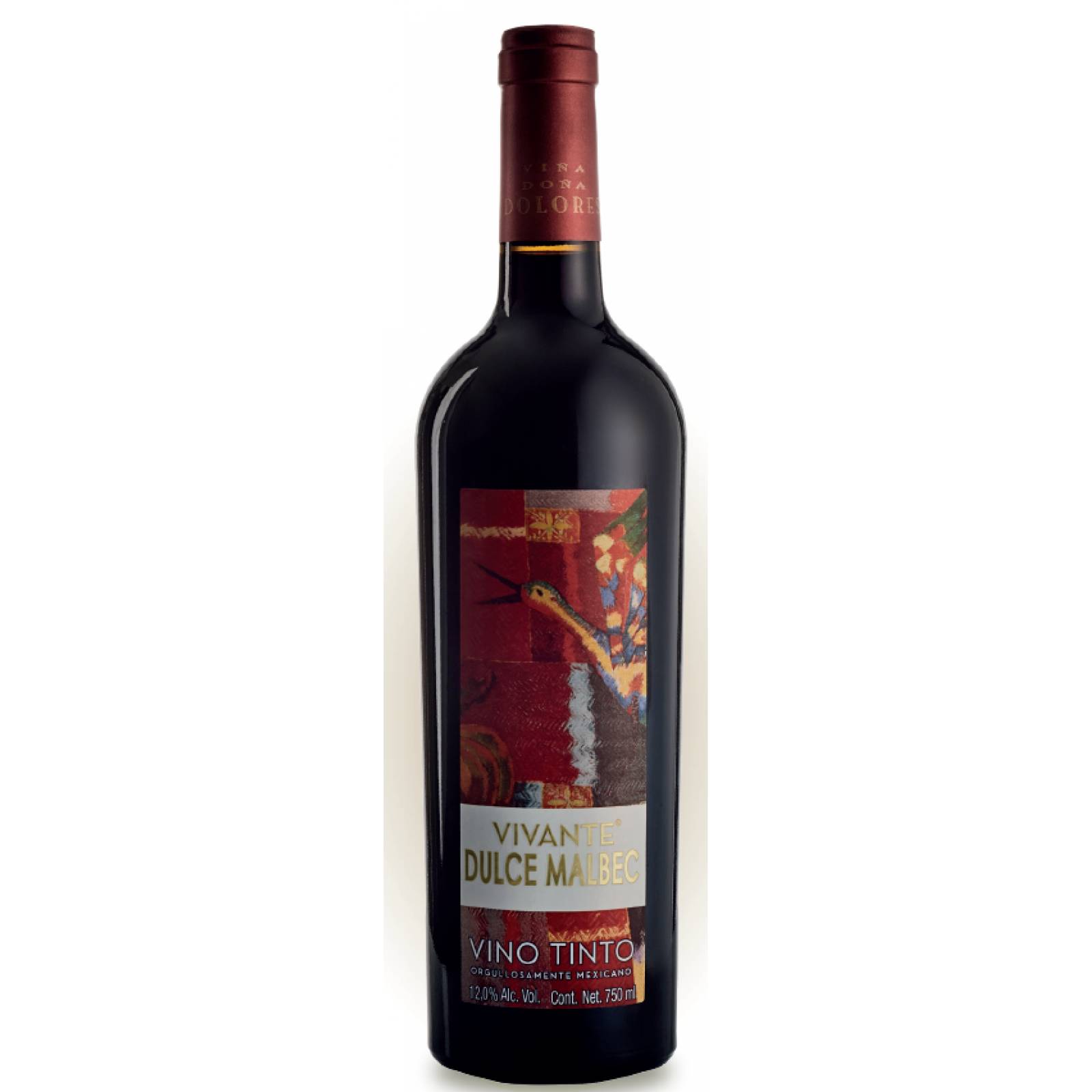 Vino Tinto Sala Vive Vivante Tinto Dulce Malbec 750 ml