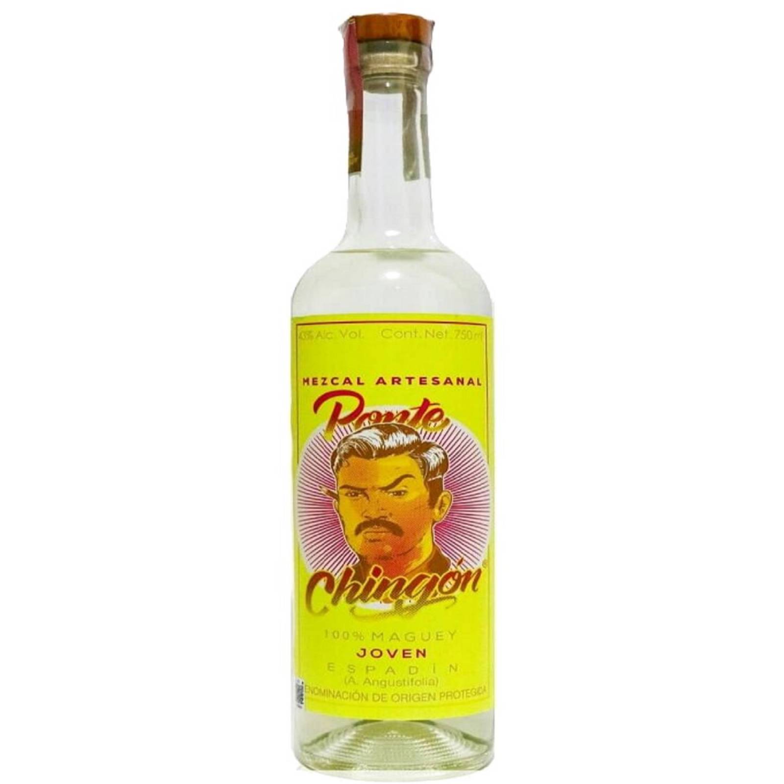 Ponte Chingón Mezcal Espadín 100% Agave 43% Vol 750 ml