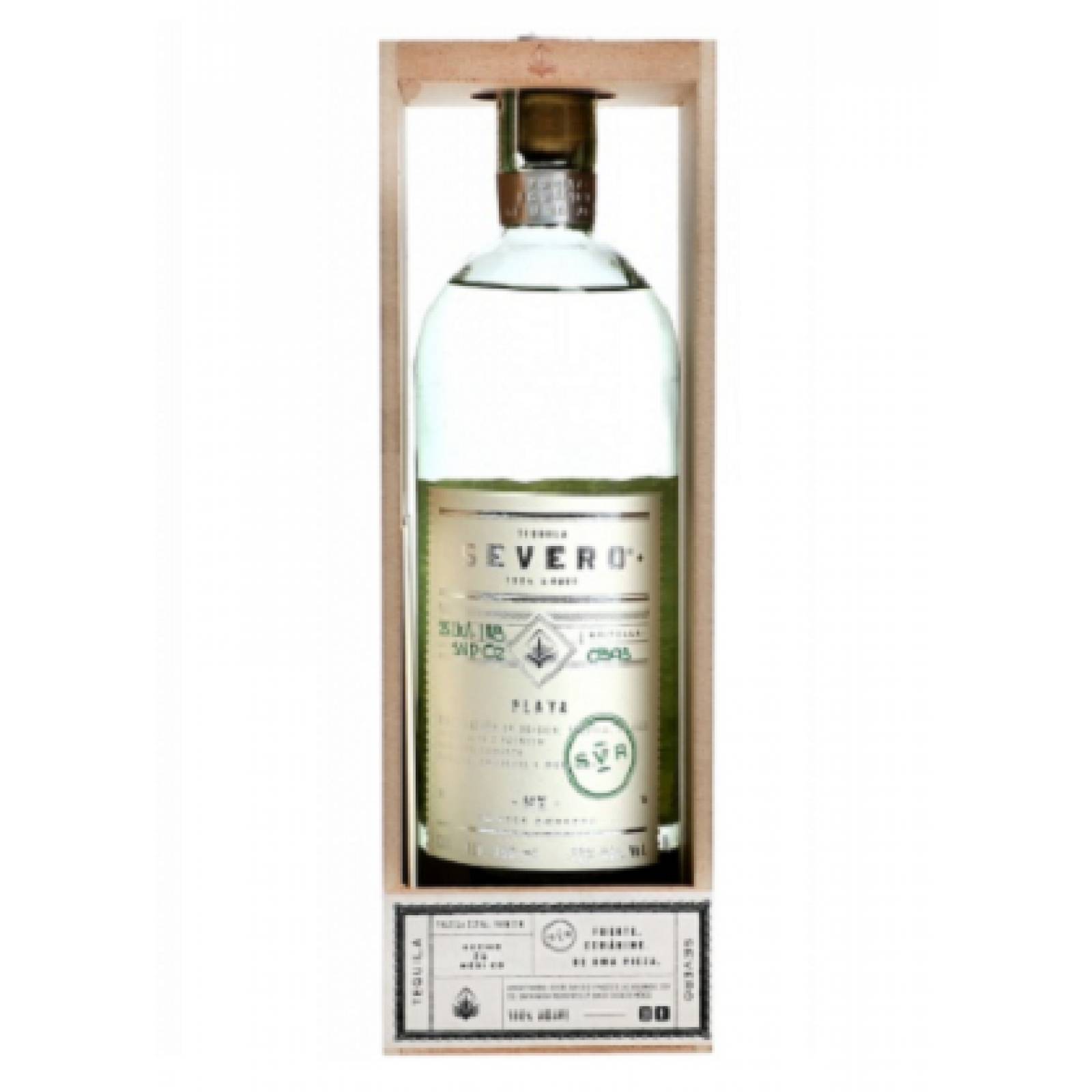Tequila Severo Plata de 750 ml