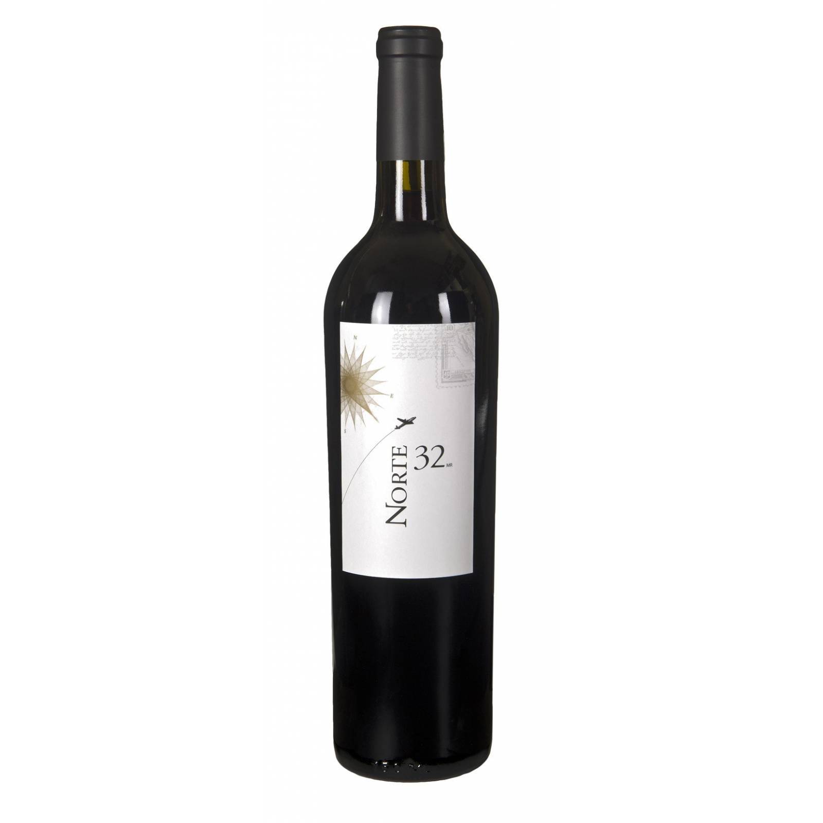 Vino Tinto Norte 32 Cabernet Sauvignon Etiqueta Blanca 750 ml
