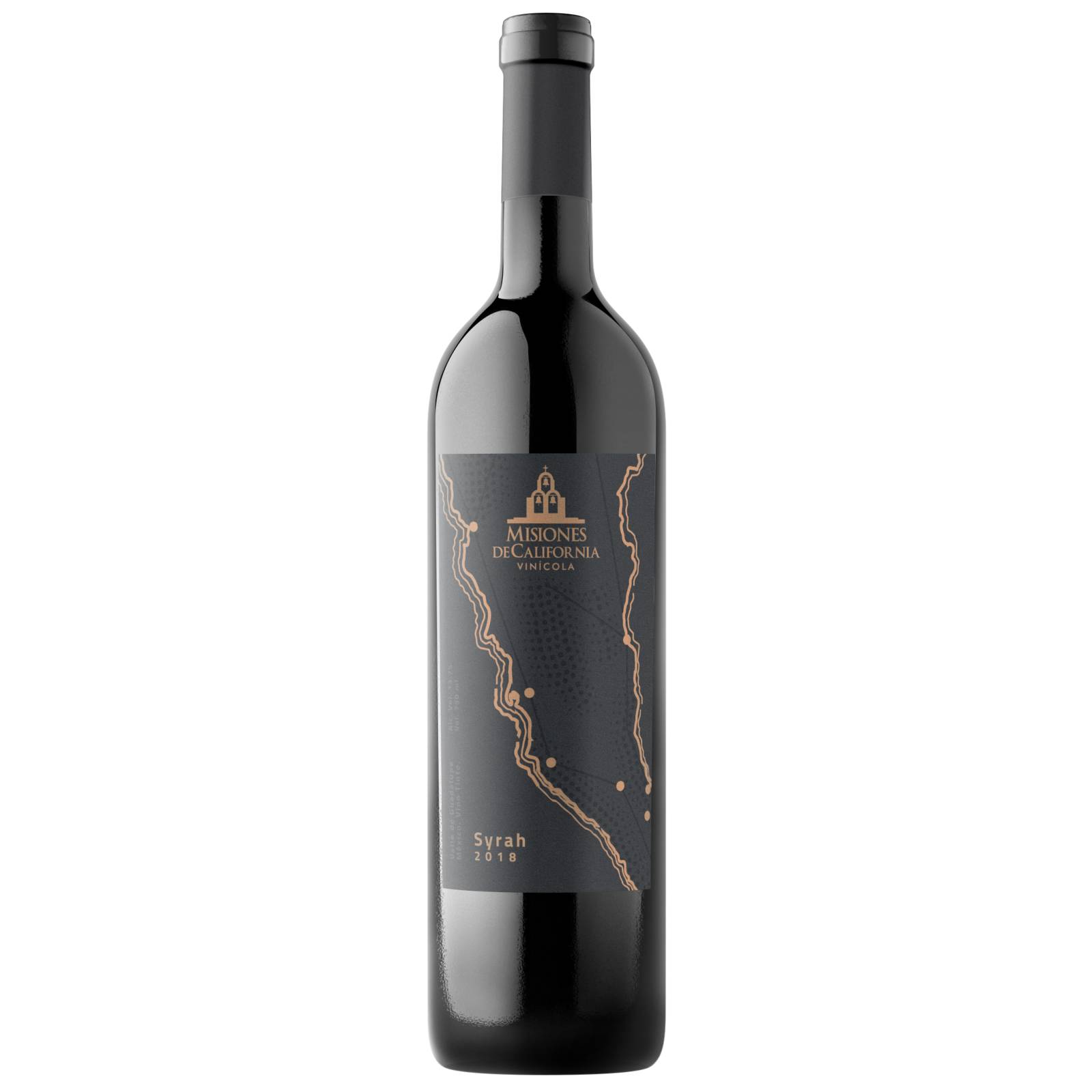 Vino Tinto Misiones de California Syrah 750 ml