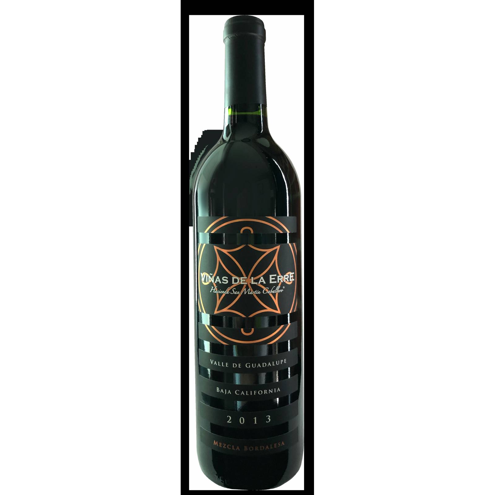 Vino Tinto Viñas de la Erre Mezcla Bordelesa Reserva 2013 750 ml