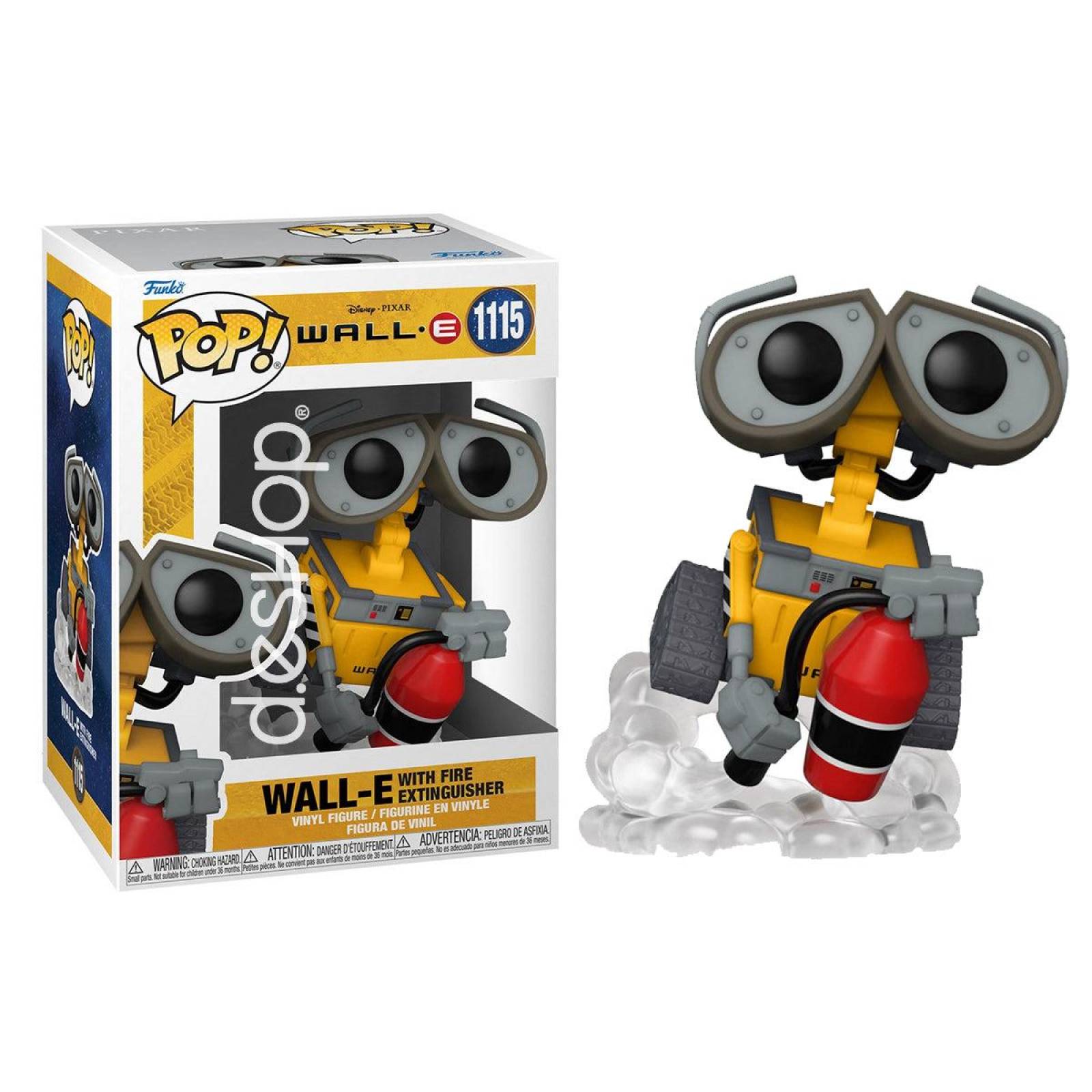 FUNKO POP Disney : Wall-E with Fire Extinguisher - Wall-E