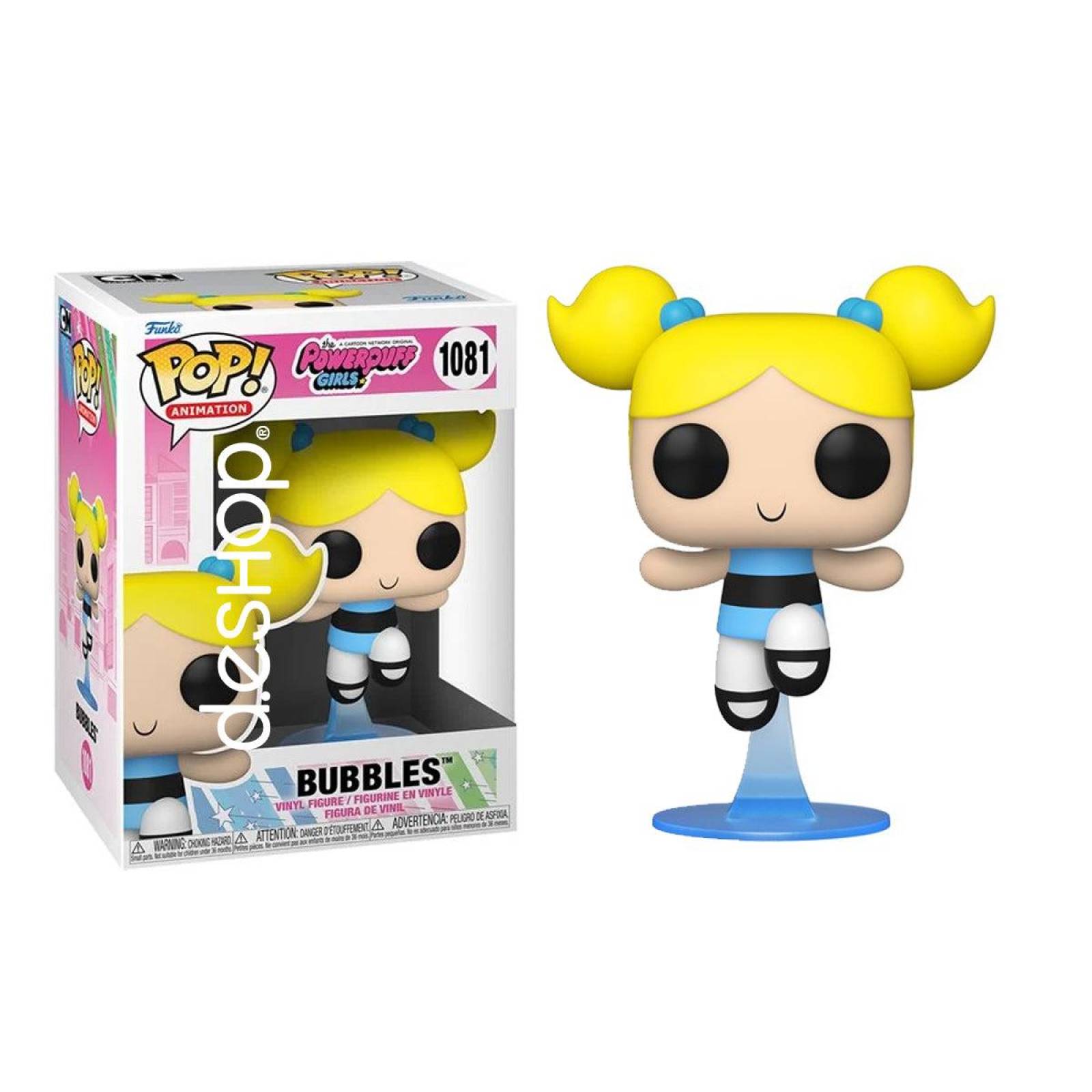FUNKO POP animation : Bubbles (Burbuja) - Powerpuff Girls (Chicas Superpoderosas)   
