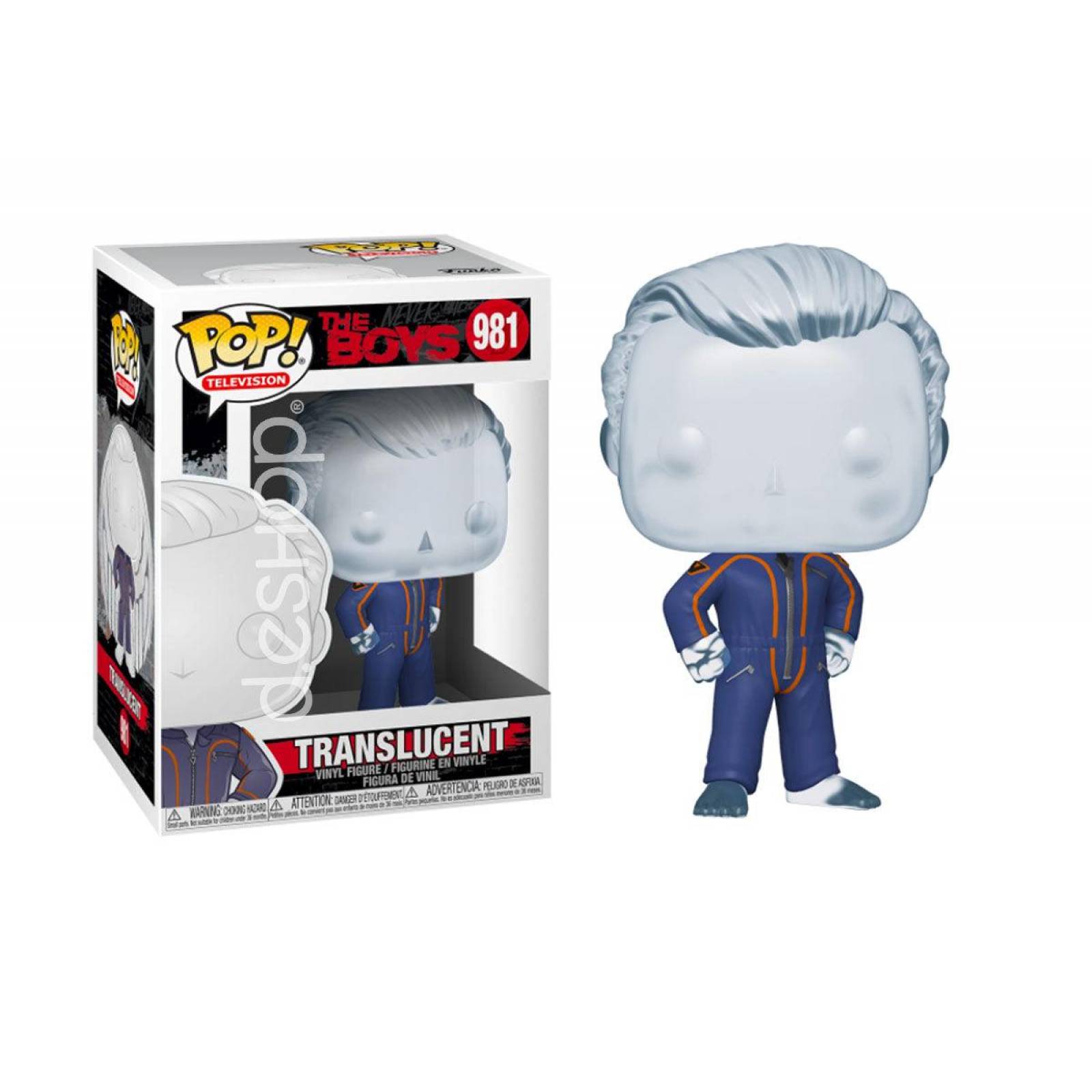 FUNKO POP television : Translucent (Clear) the boys      