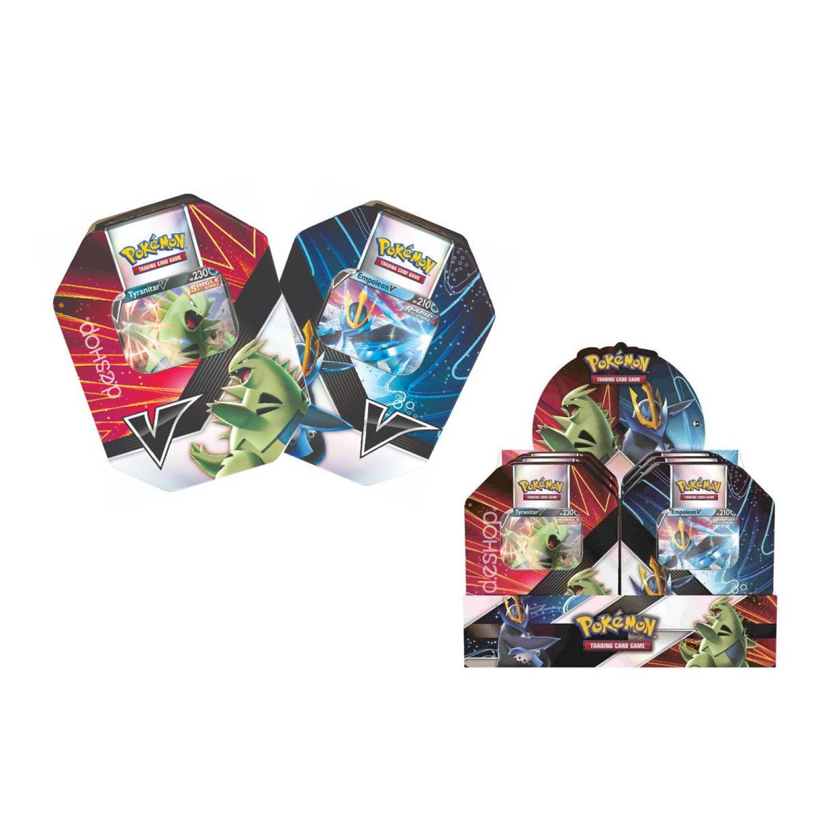 Pokemon TCG : V Strikers Tin box 