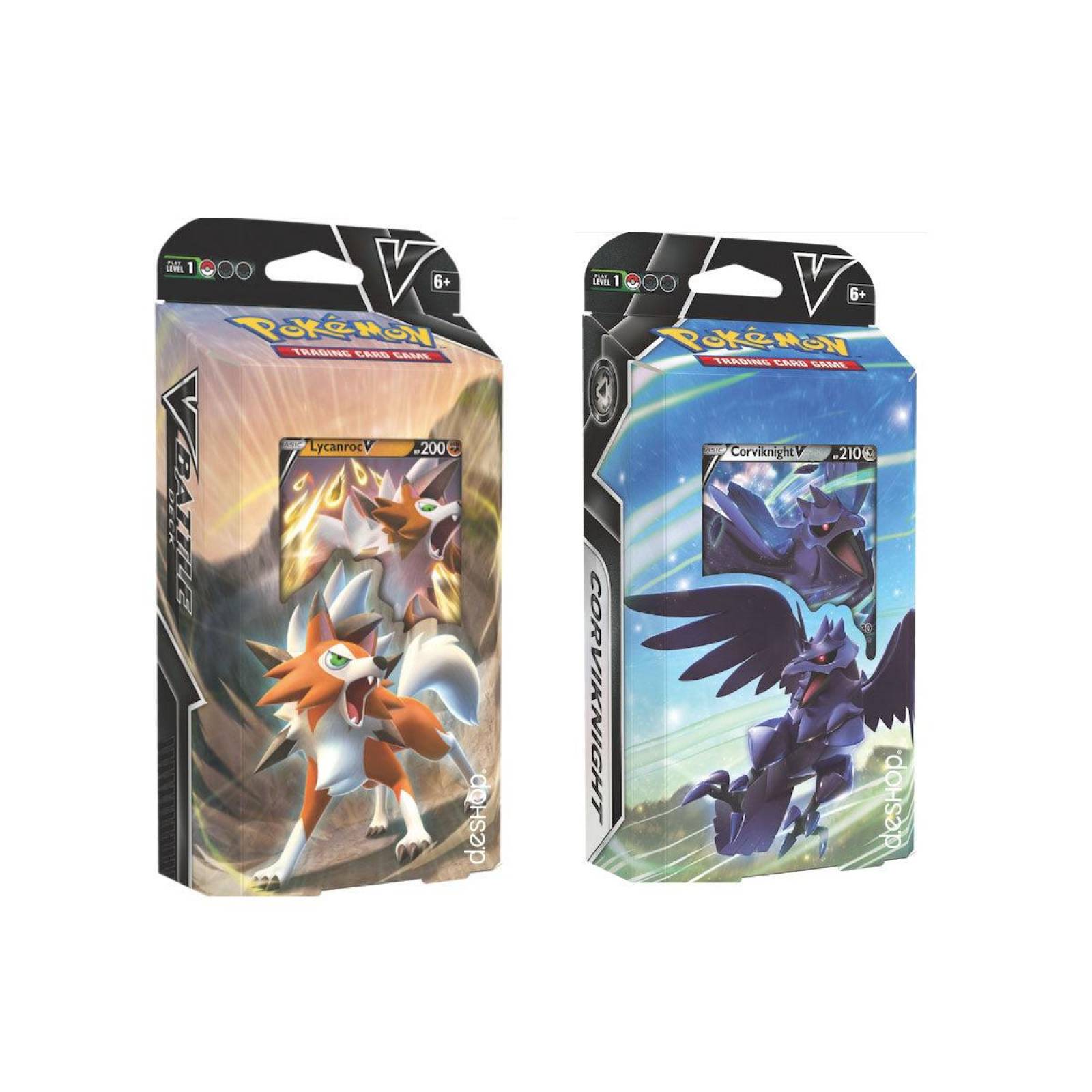 Pokemon TCG : Lycanroc V or Corviknight V - V Battle deck 
