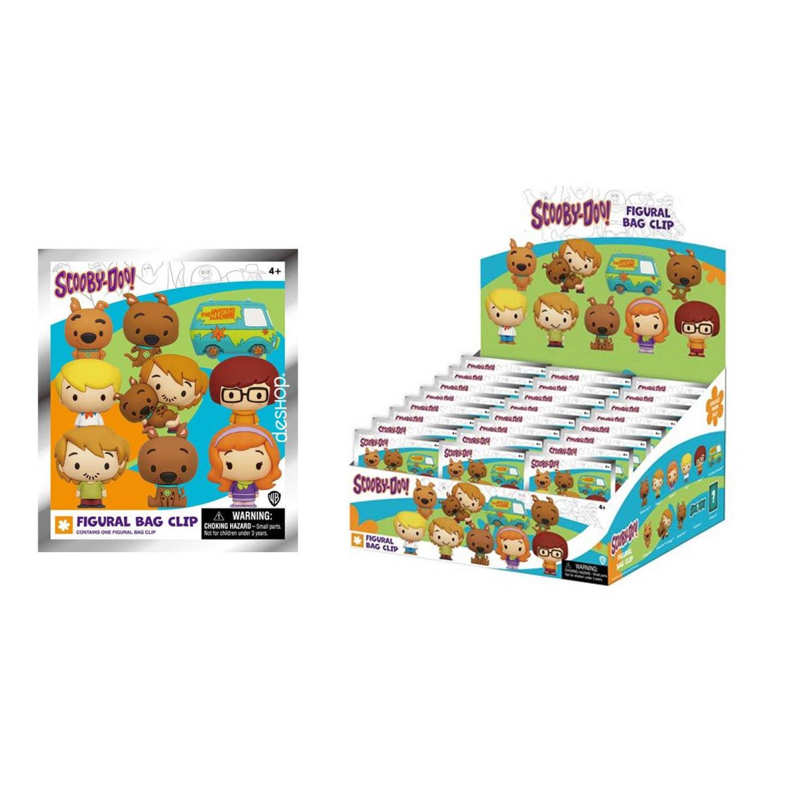 Television : Scooby Doo bag clip sobre sorpresa 