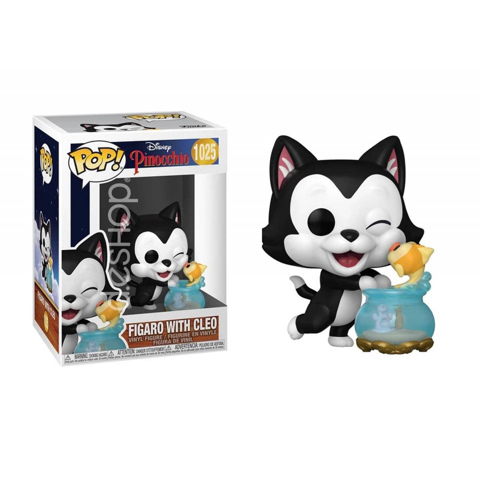 FUNKO POP Disney : Figaro Kissing Cleo - Pinocchio (Pinocho)    