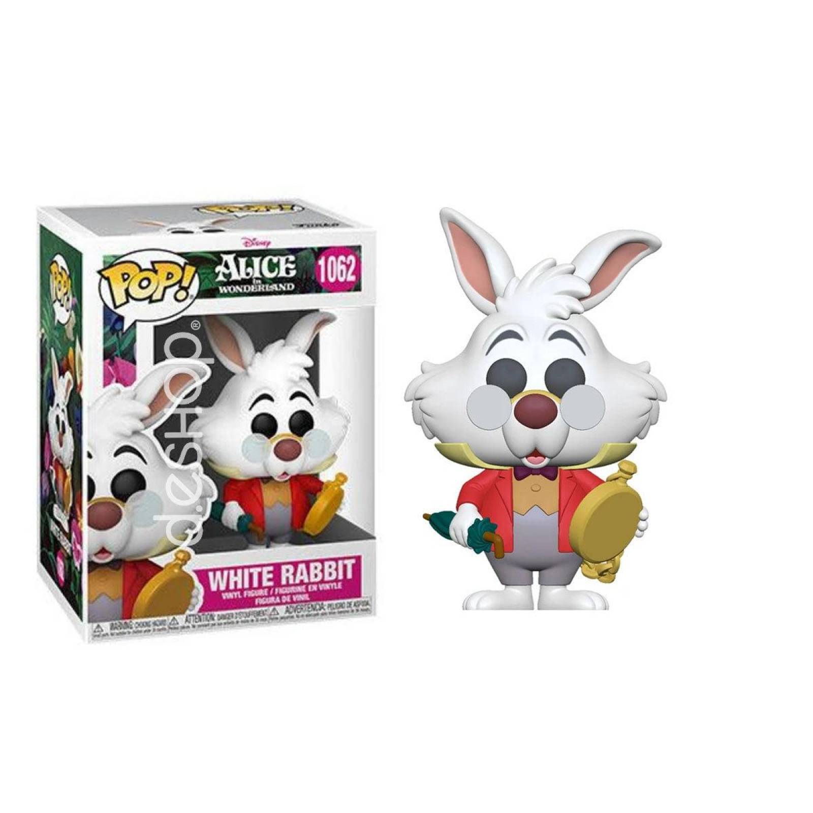 FUNKO POP Disney : White Rabbit w/ watch - Alice in wonderland (Alicia 