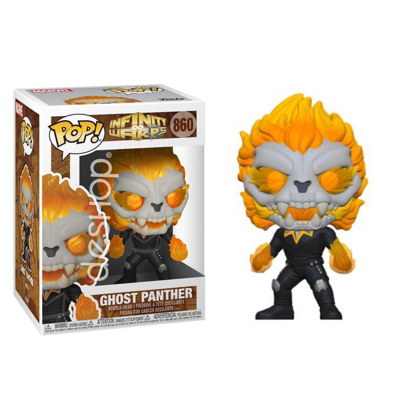 FUNKO POP Marvel : Ghost Panther - Infinity Warps