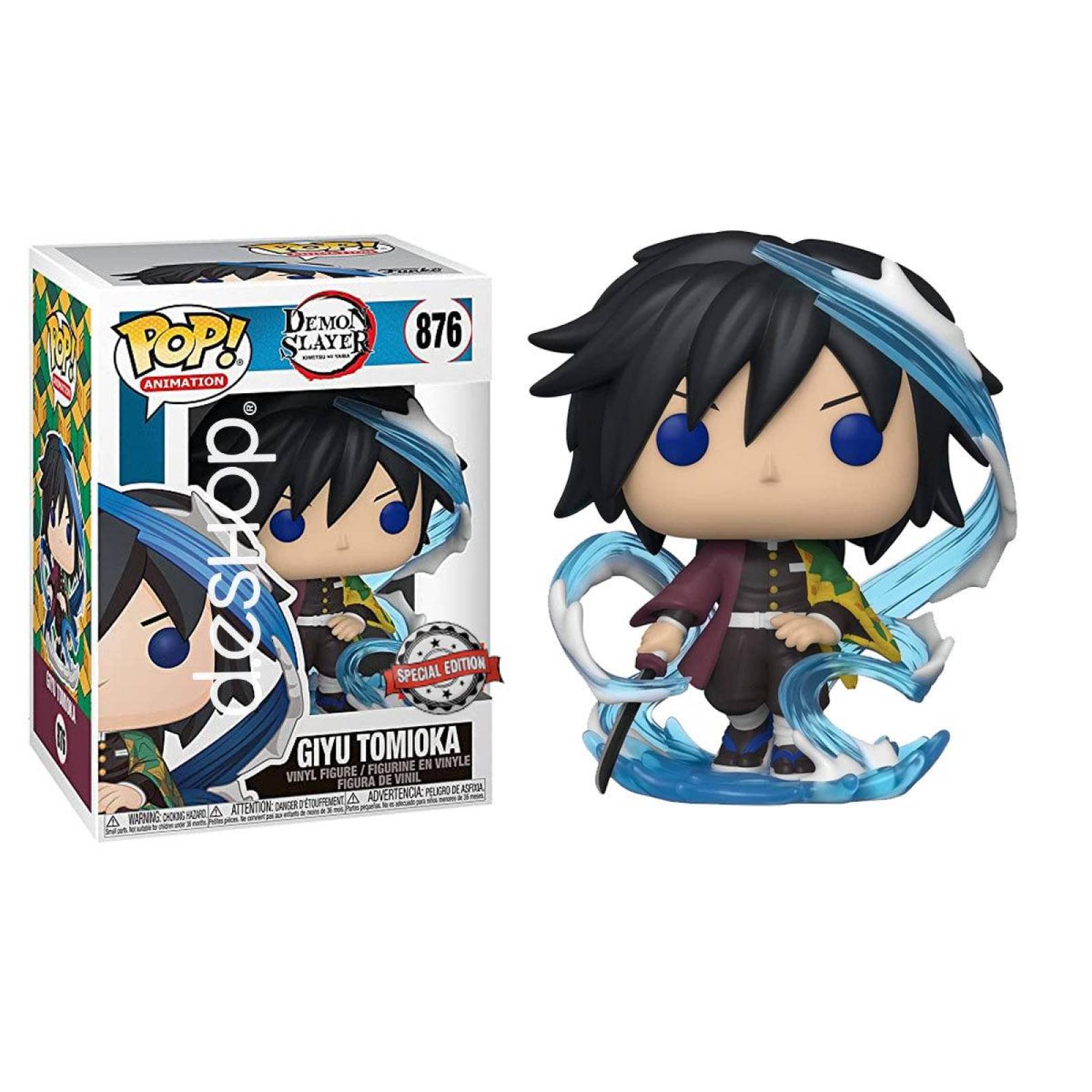 FUNKO POP animation : Giyu Tomioka - Demon Slayer (special edition)   