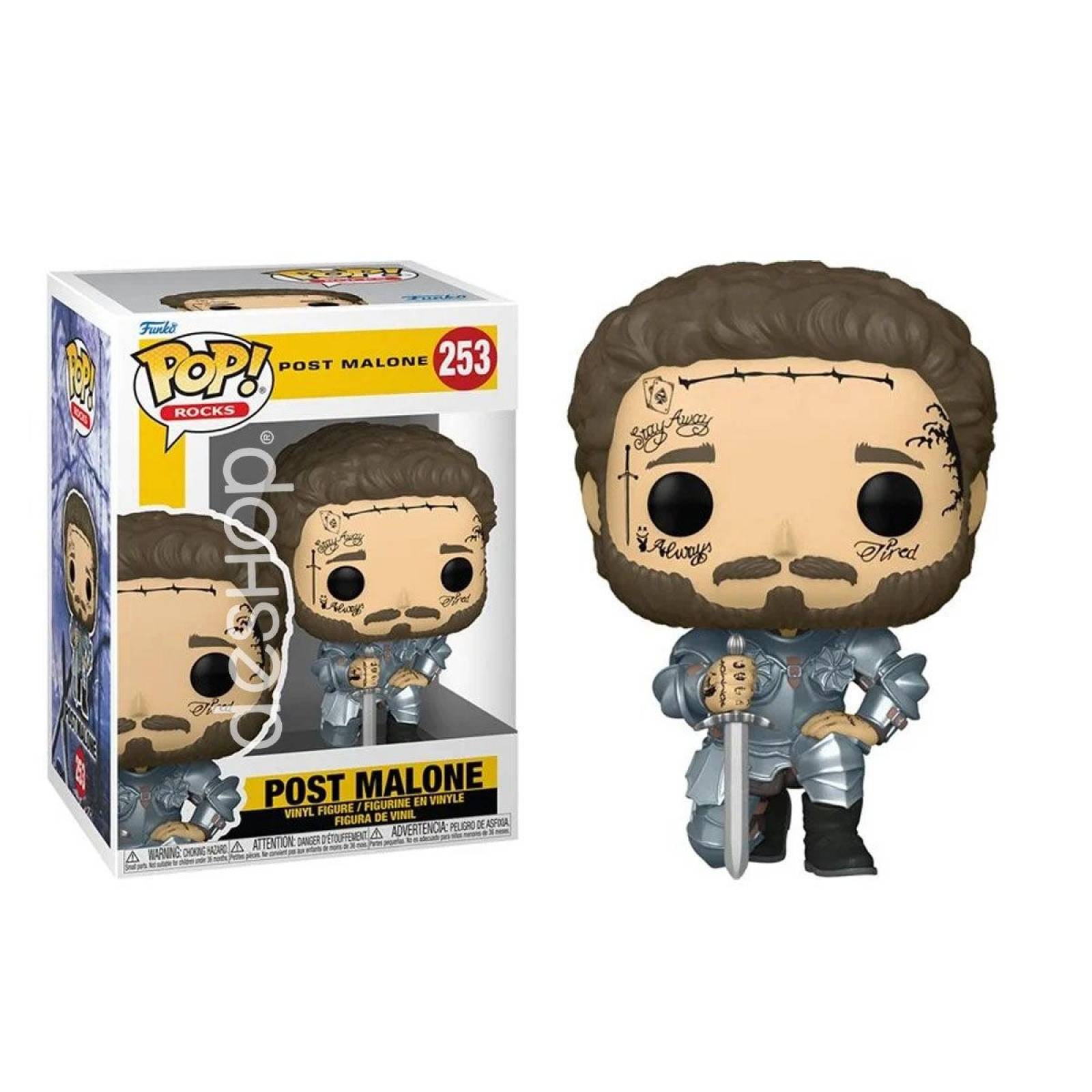 FUNKO POP Rocks : Post Malone Knight       