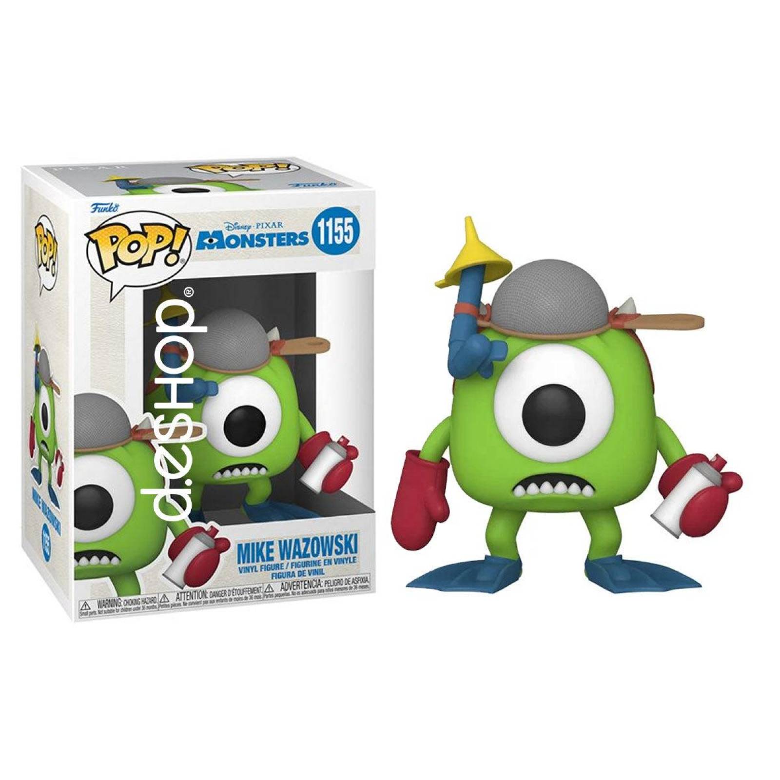 FUNKO POP Disney : Mike w/ mitts - Monsters, Inc