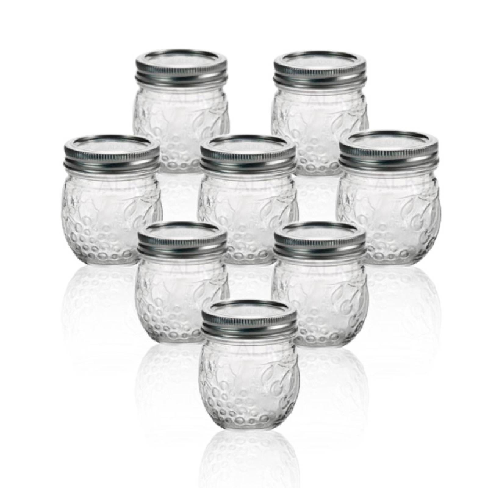 8pz Frasco de Vidrio Mason Jars Elite Jam Jar Ball 8oz/227ml