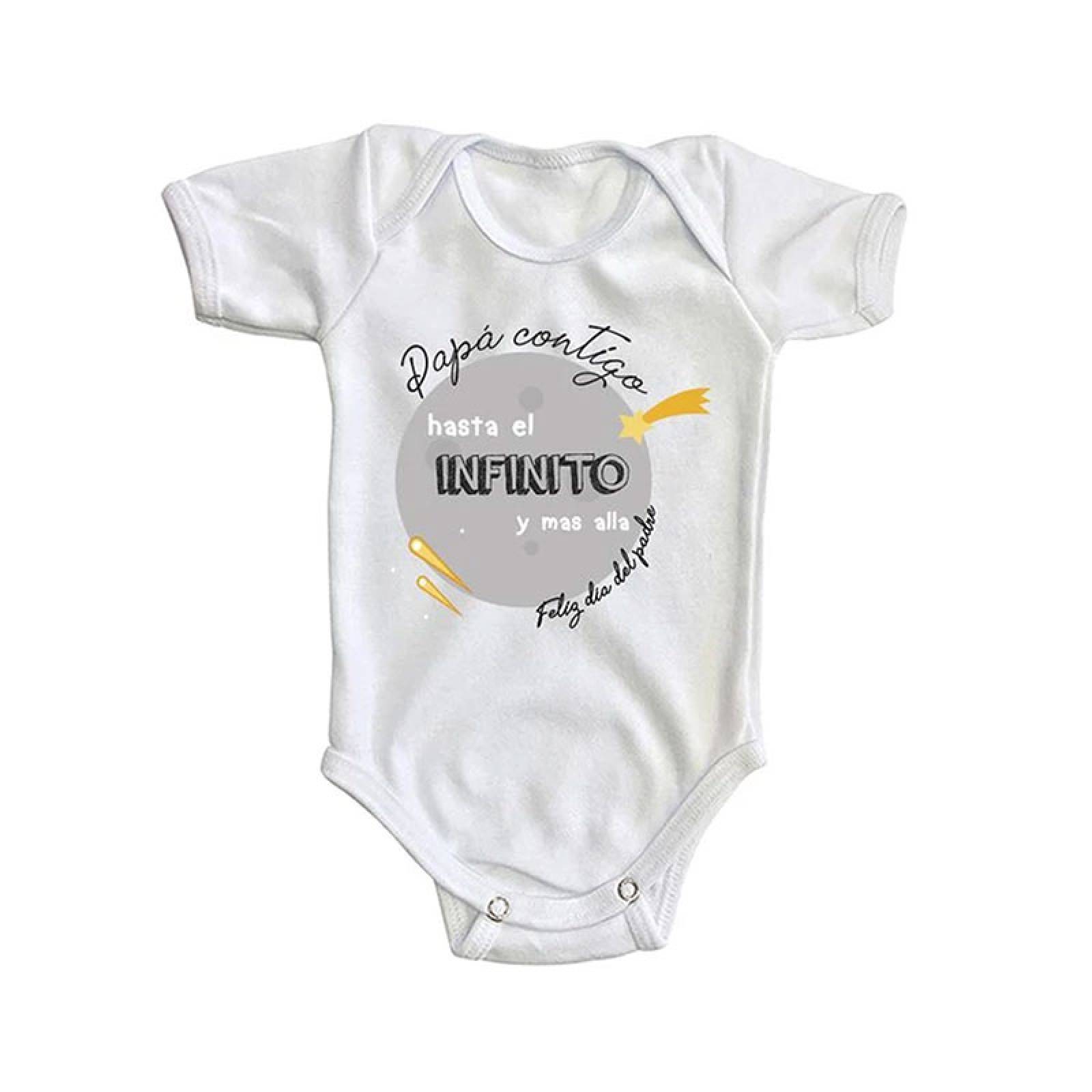 Pañalero Plash Estampado Papá Contigo Al Infinito