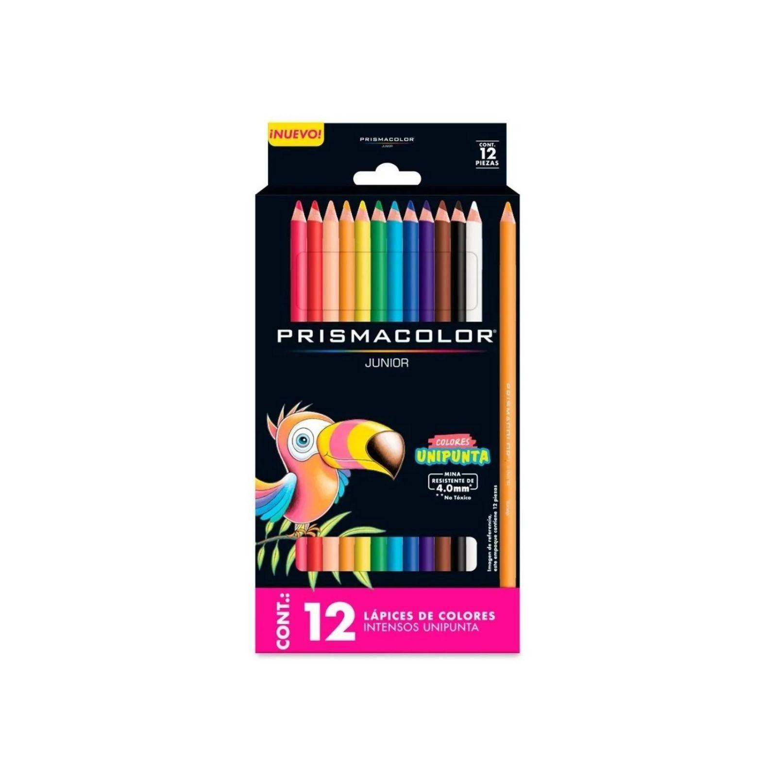 12 Lápices de Color Prismacolor Junior Unipunta Intenso