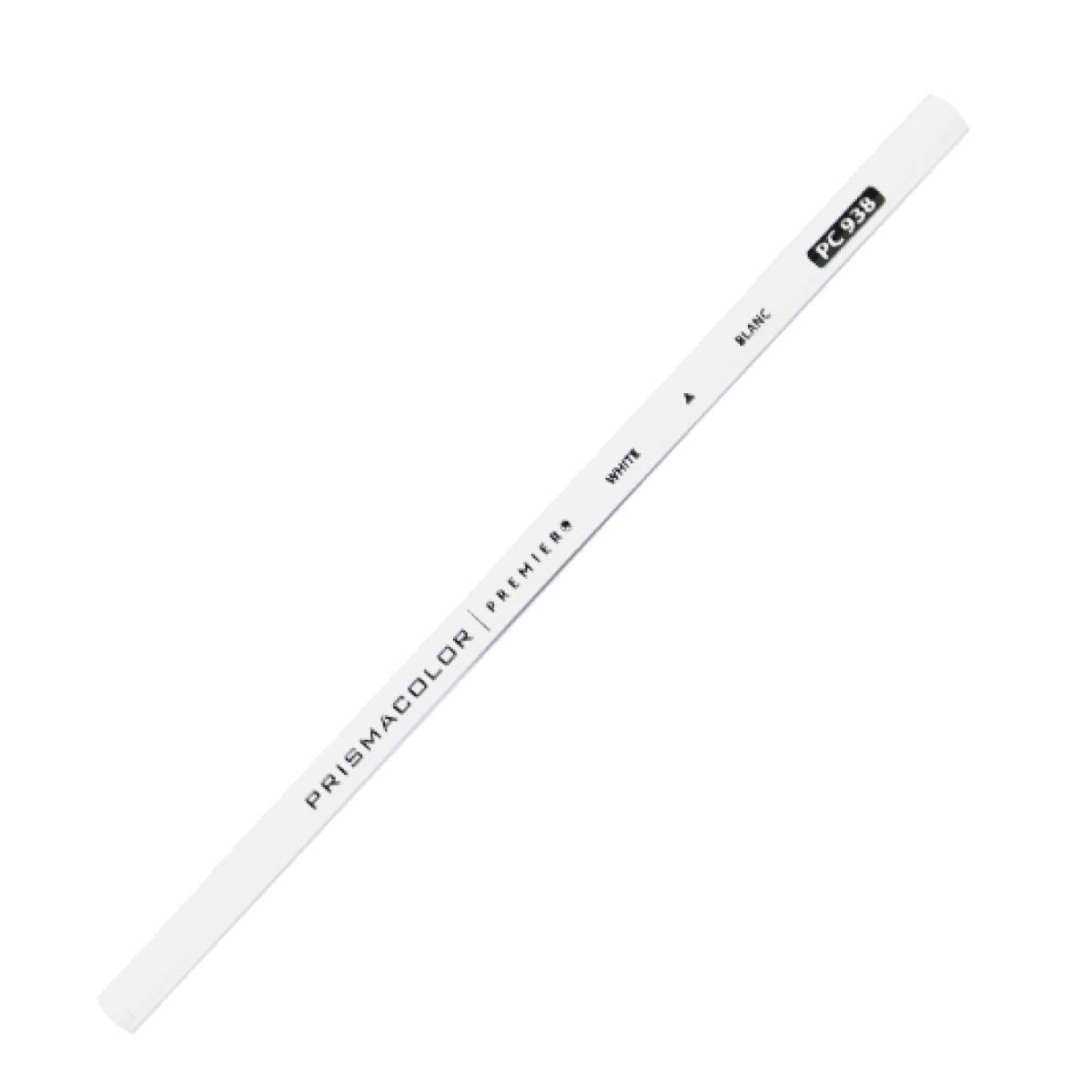 12 Lapices Blancos Prismacolor Premier Profesional Largo