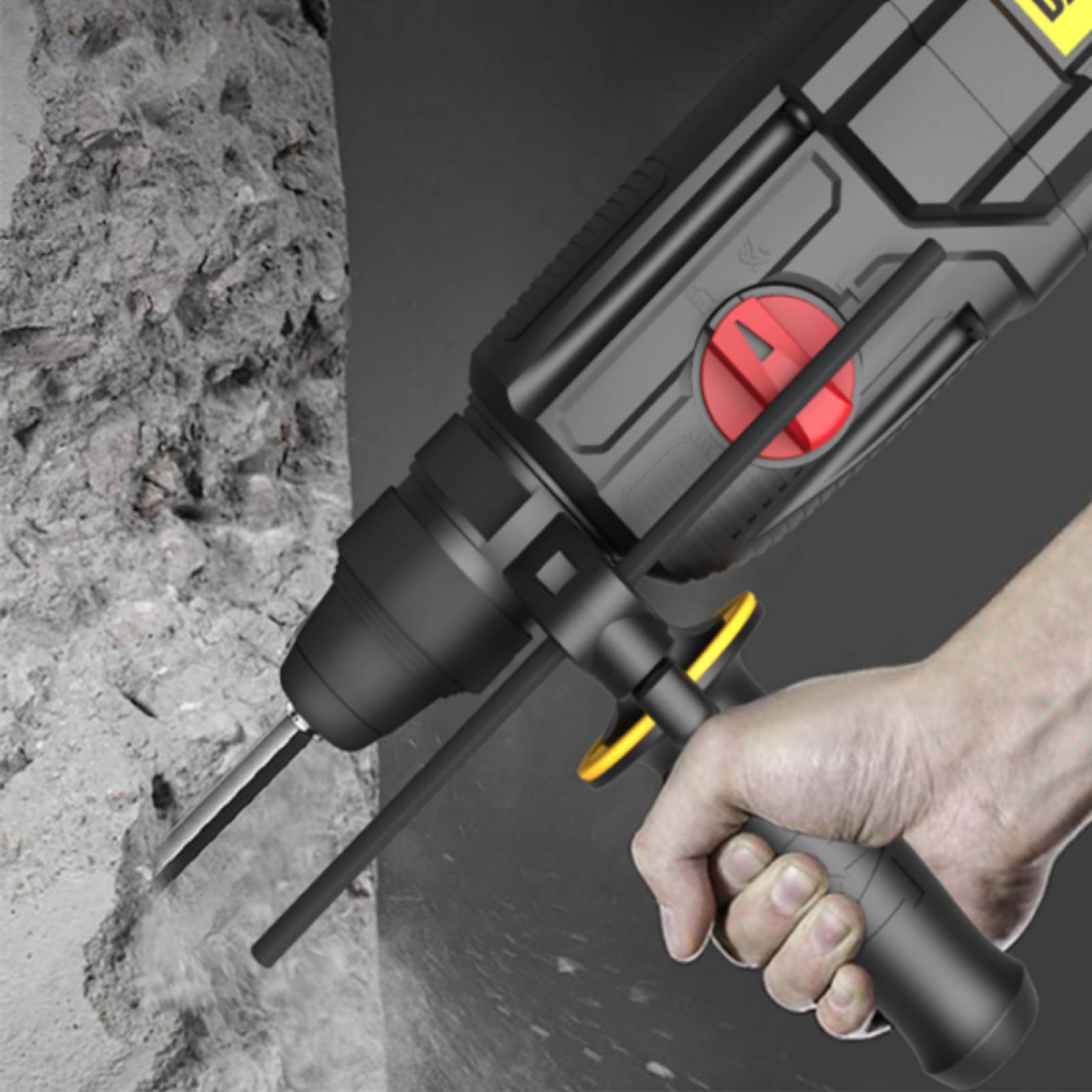 Taladro Martillo Giratorio Sds Caterpillar DX26u 800w/1200rpm