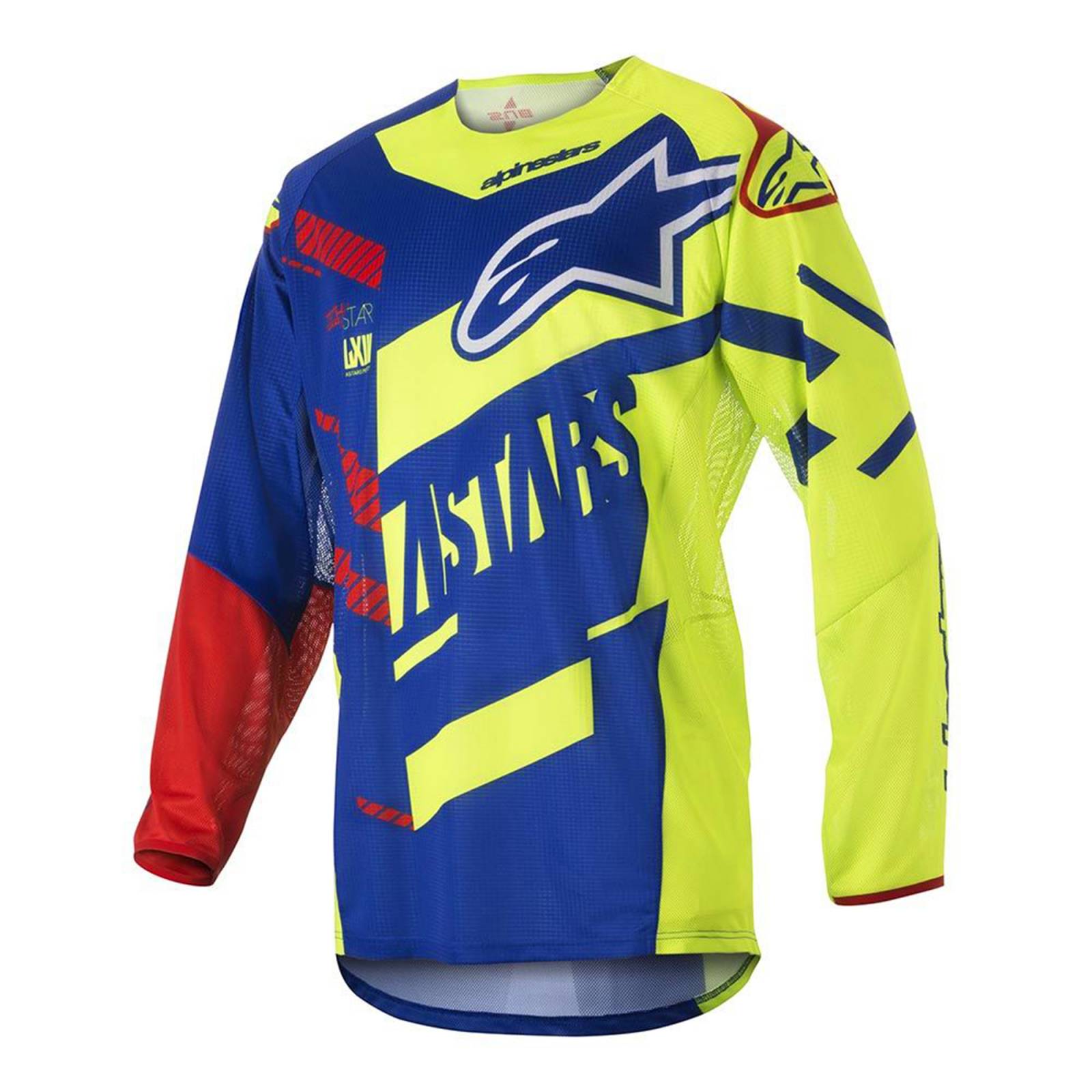 Alpinestars Jersey Para Motocross Techstar Screamer Azl Ama Fluo Roj Pattern 102 cm