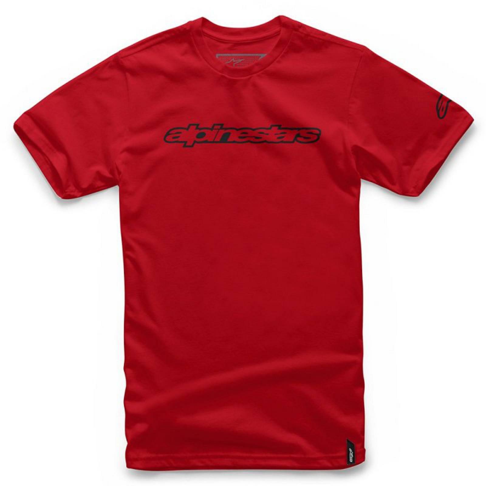 Alpinestars Playera Wordmark Rojo Size L