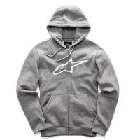 Alpinestars Sudadera Con Gorra Y Zipper Ageless Fleece Gris