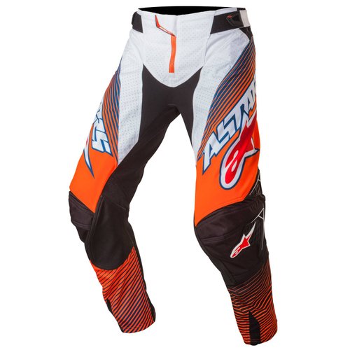 Alpinestars Pantalon Para Motocross Techstar Factory Nja Fluo Azl Oscuro Bco