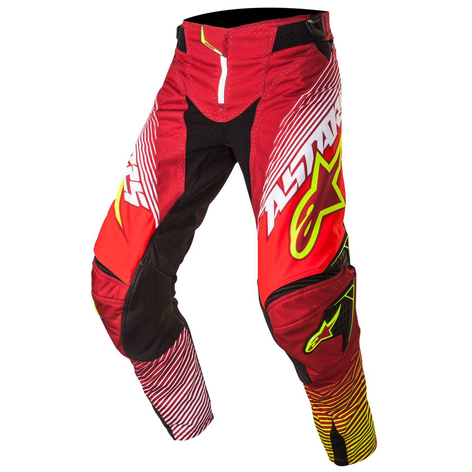 Alpinestars Pantalon Para Motocross Techstar Factory Rjo Bco Ama Fluo