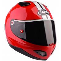 Casco Kite Mustang Rojo/blanco Lazer