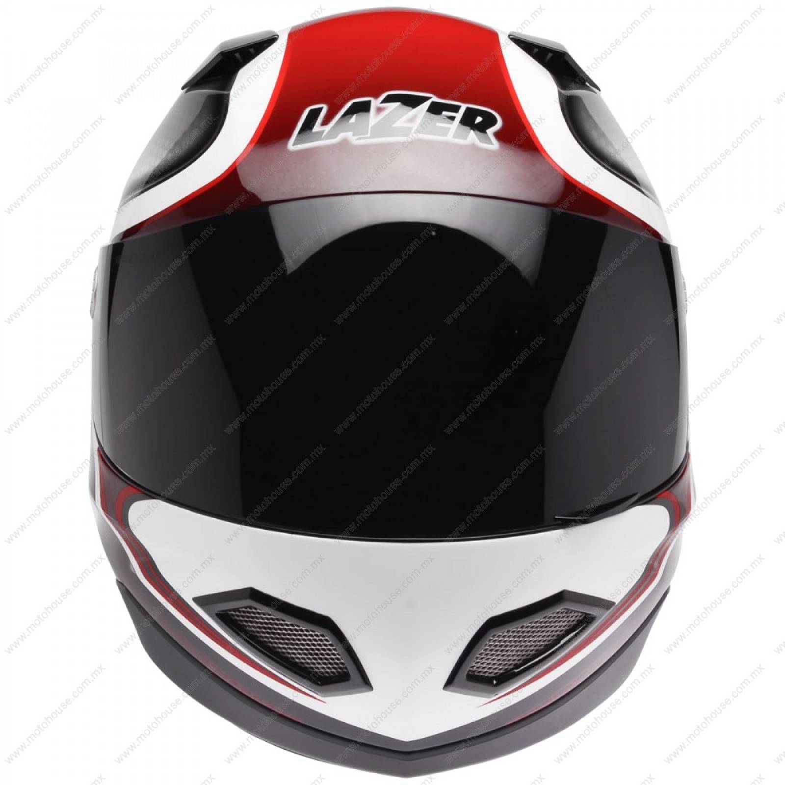 CASCO KITE FLOW PURE GLASS GRIS/ROJO LAZER