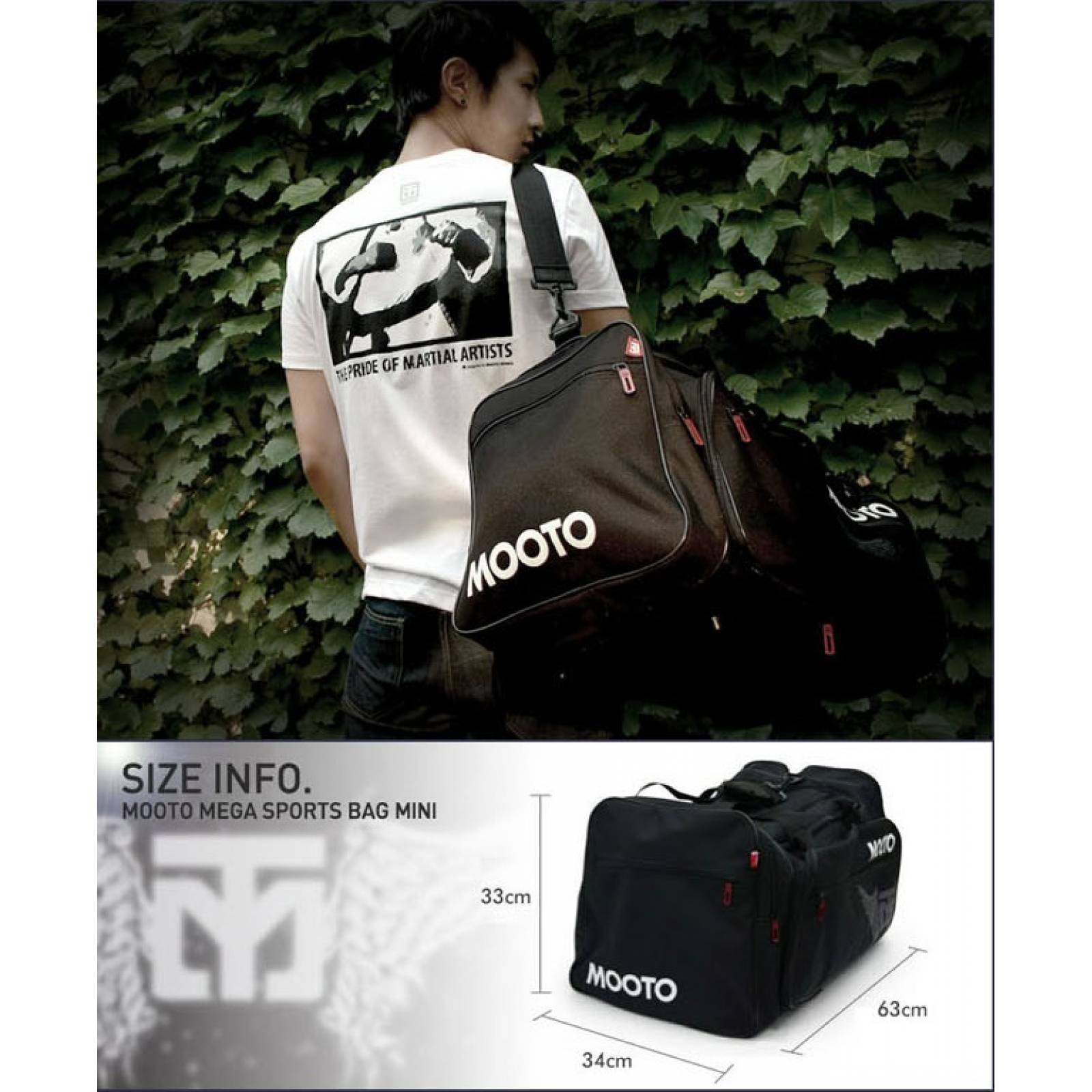 Mooto TaeKwonDo TKD Mega Sports Bag Mini