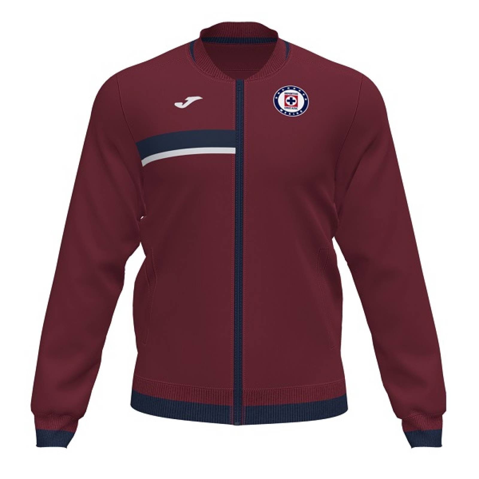 Chamarra Cruz Azul de Paseo 20/21 Joma burdeos
