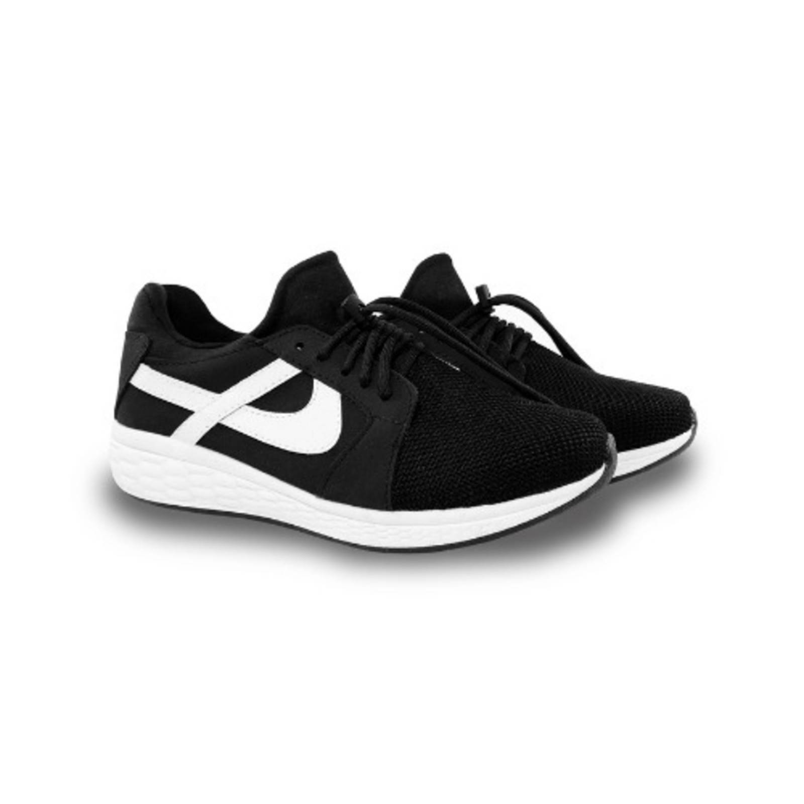 Tenis Panam Jogger Metropolitano Negro/Blanco 010263