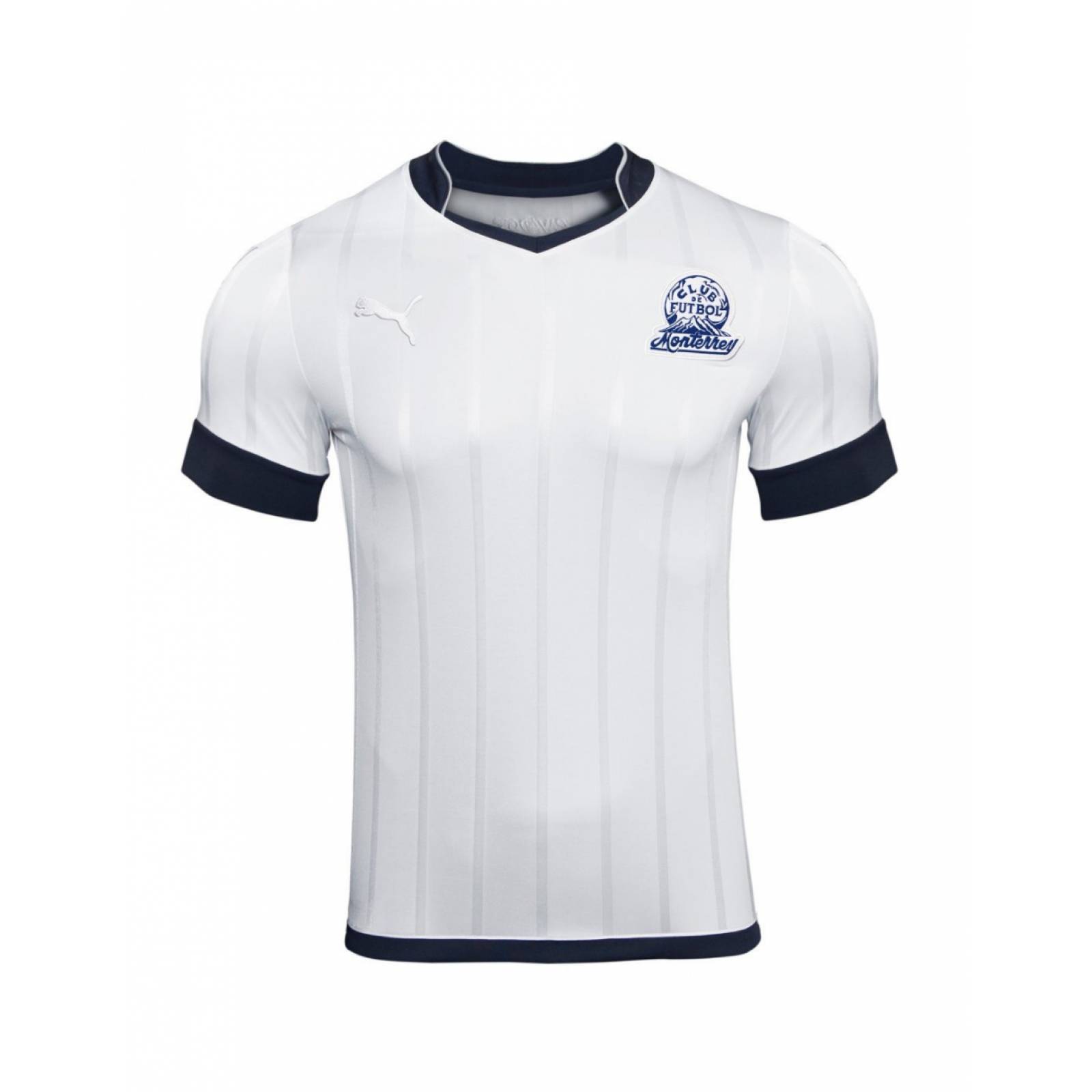 Jersey Puma Caballero Monterrey 75 Aniv. Blanco