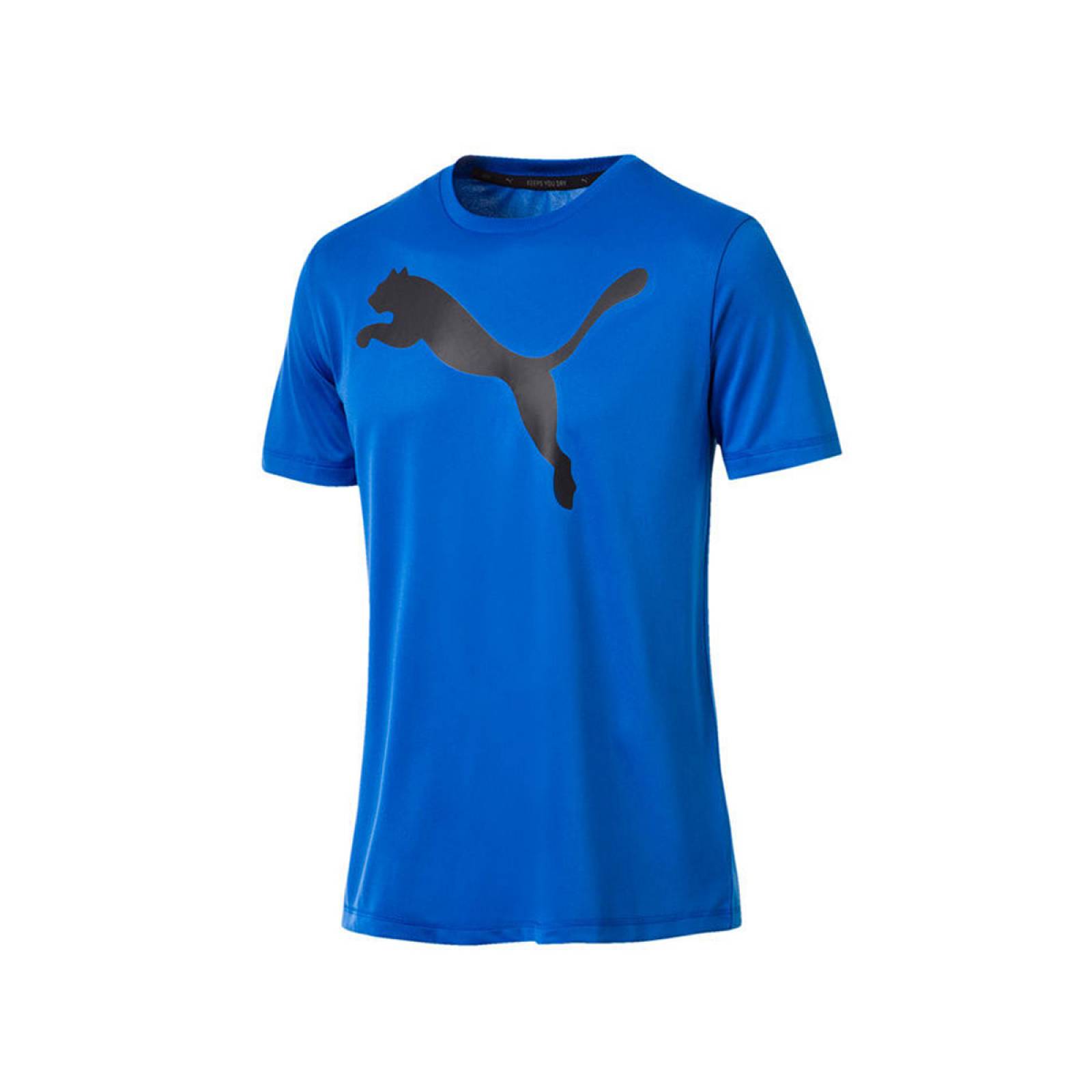 Playera Puma Caballero Active Big Logo Tee Azul