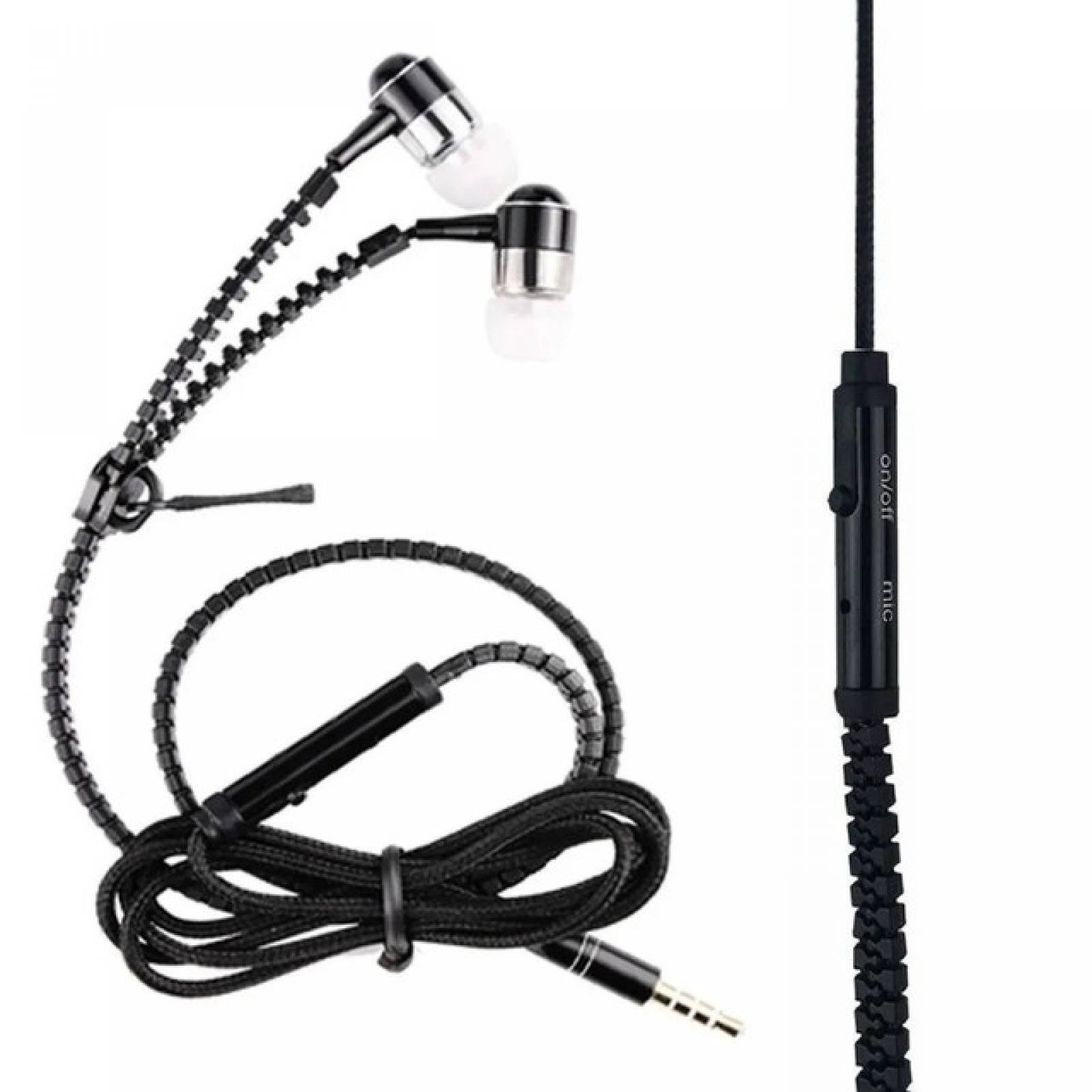 Manos Libres Citric Zipper Negro