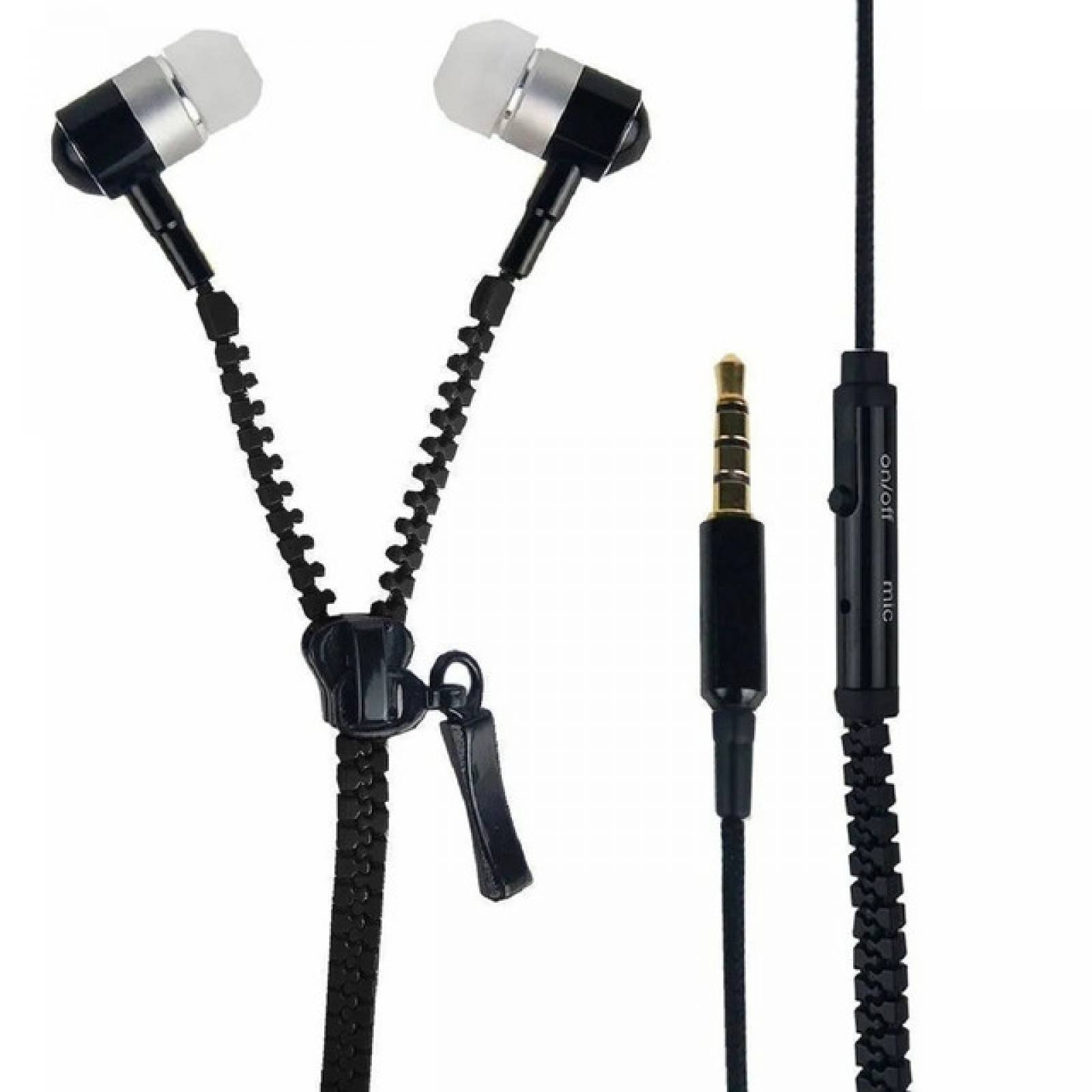 Manos Libres Citric Zipper Negro