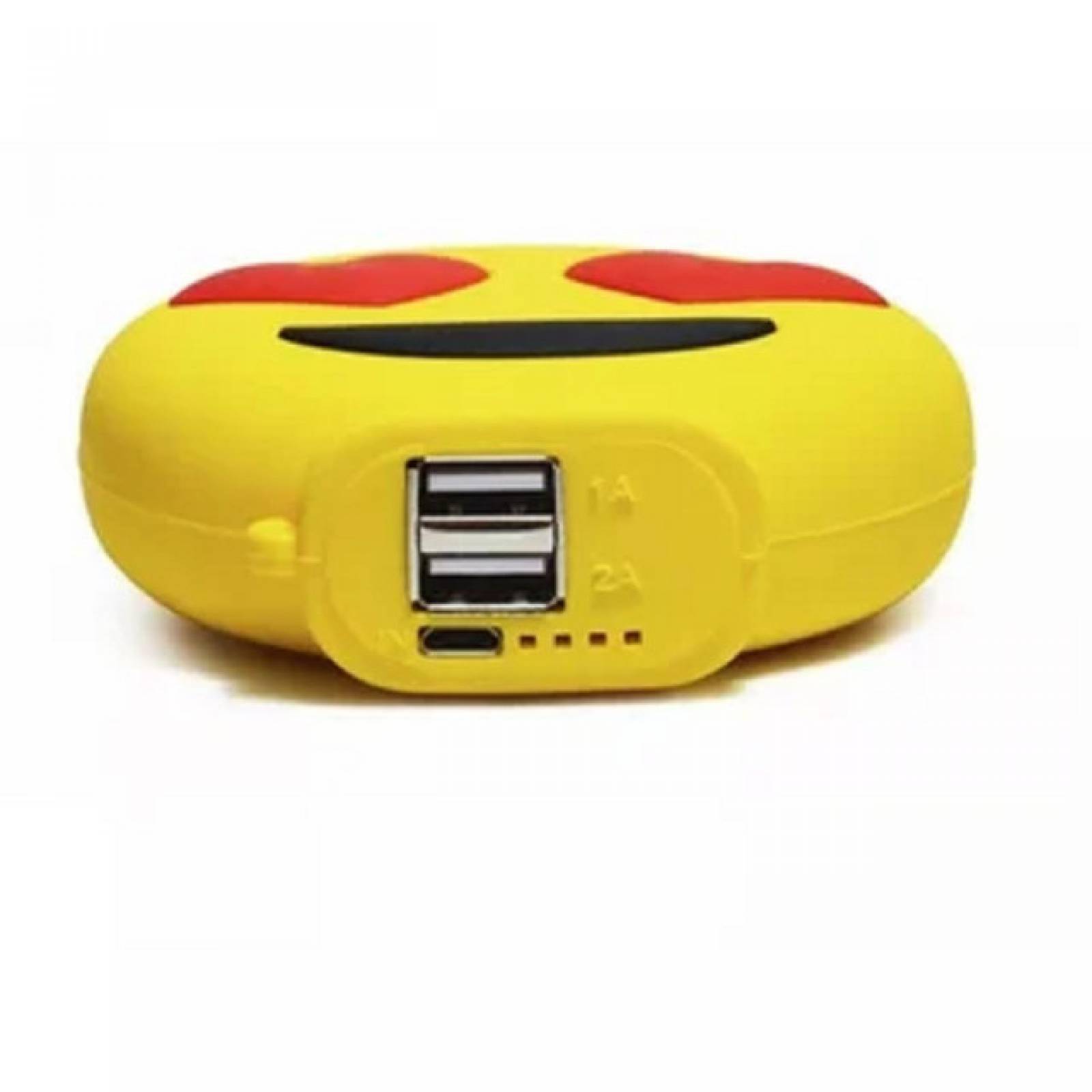 Power Bank Emoji Love Urbano 2600Mah Amarillo