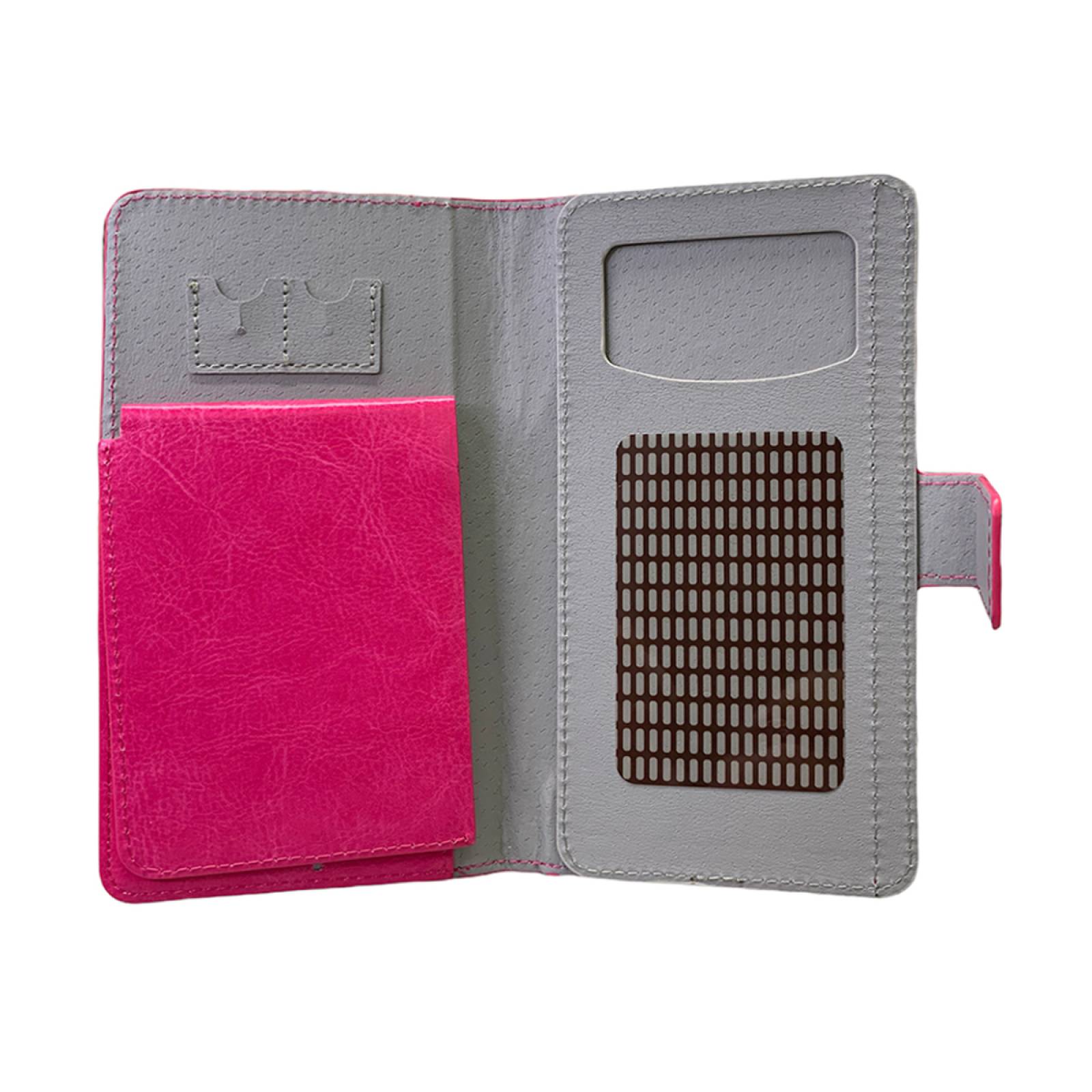 Funda Protectora Flip Cover Universal 6" Fucsia