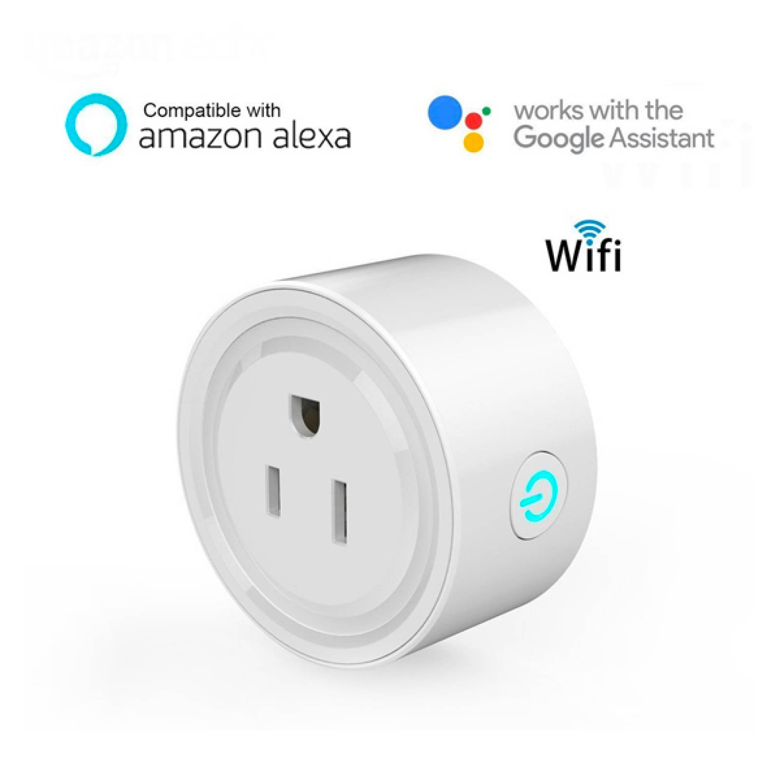 Smart Plug Wifi Contacto Inteligente App Led Socket Apagador Elegate