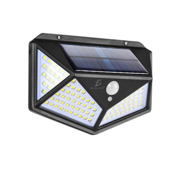 Serie LED decorativa con panel solar y batería recargab