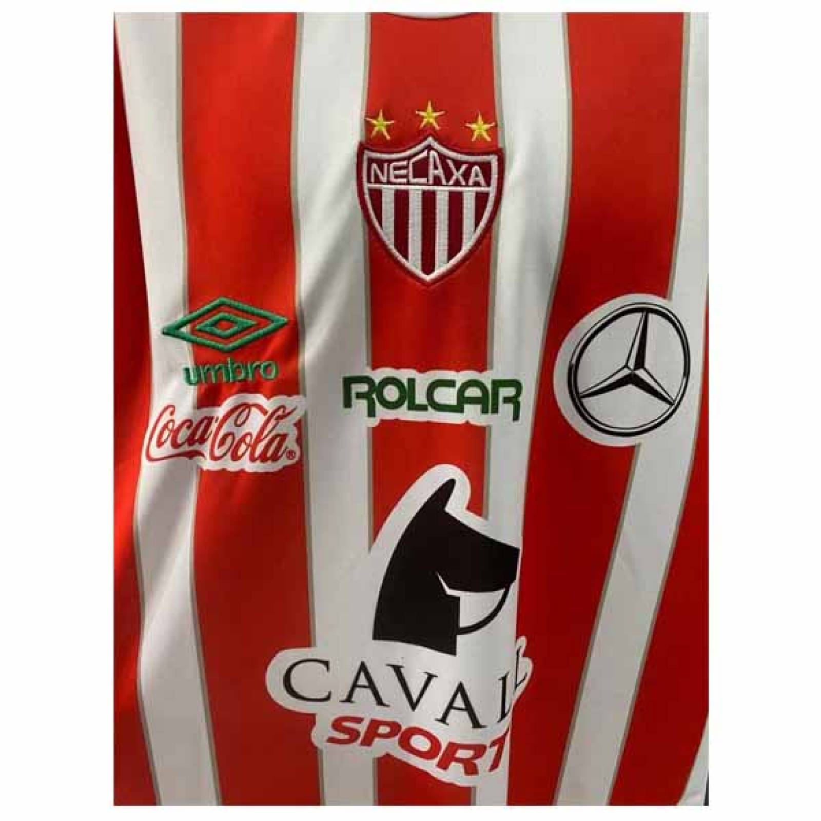 Jersey Umbro Rayos Necaxa Local 16-17 Hombre