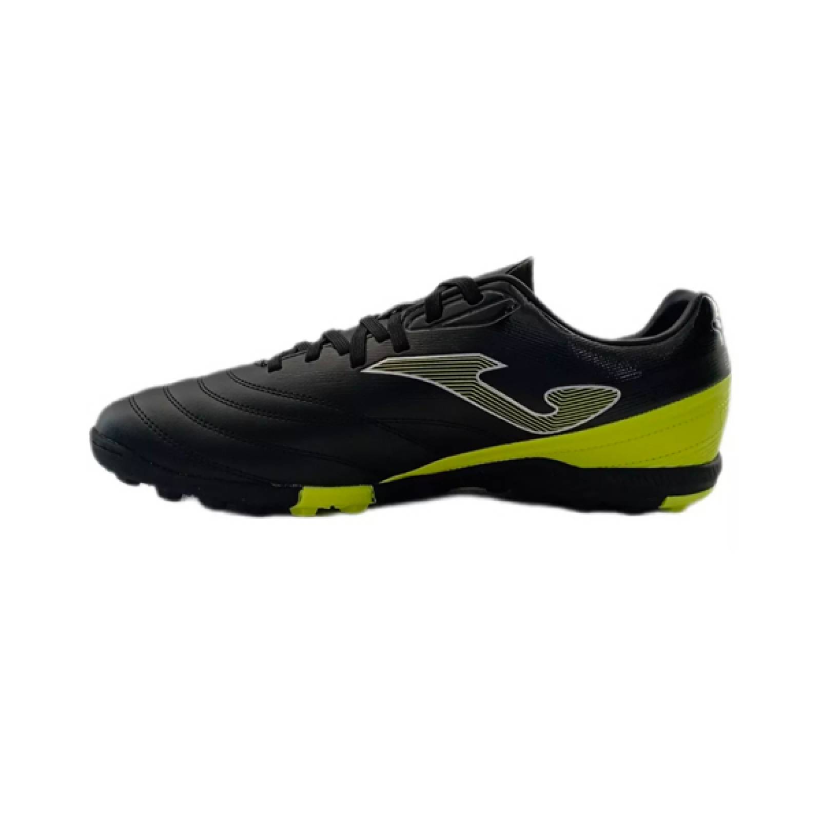 Tenis Futbol Rapido Joma N-10 2331 TURF Negro/Fluor